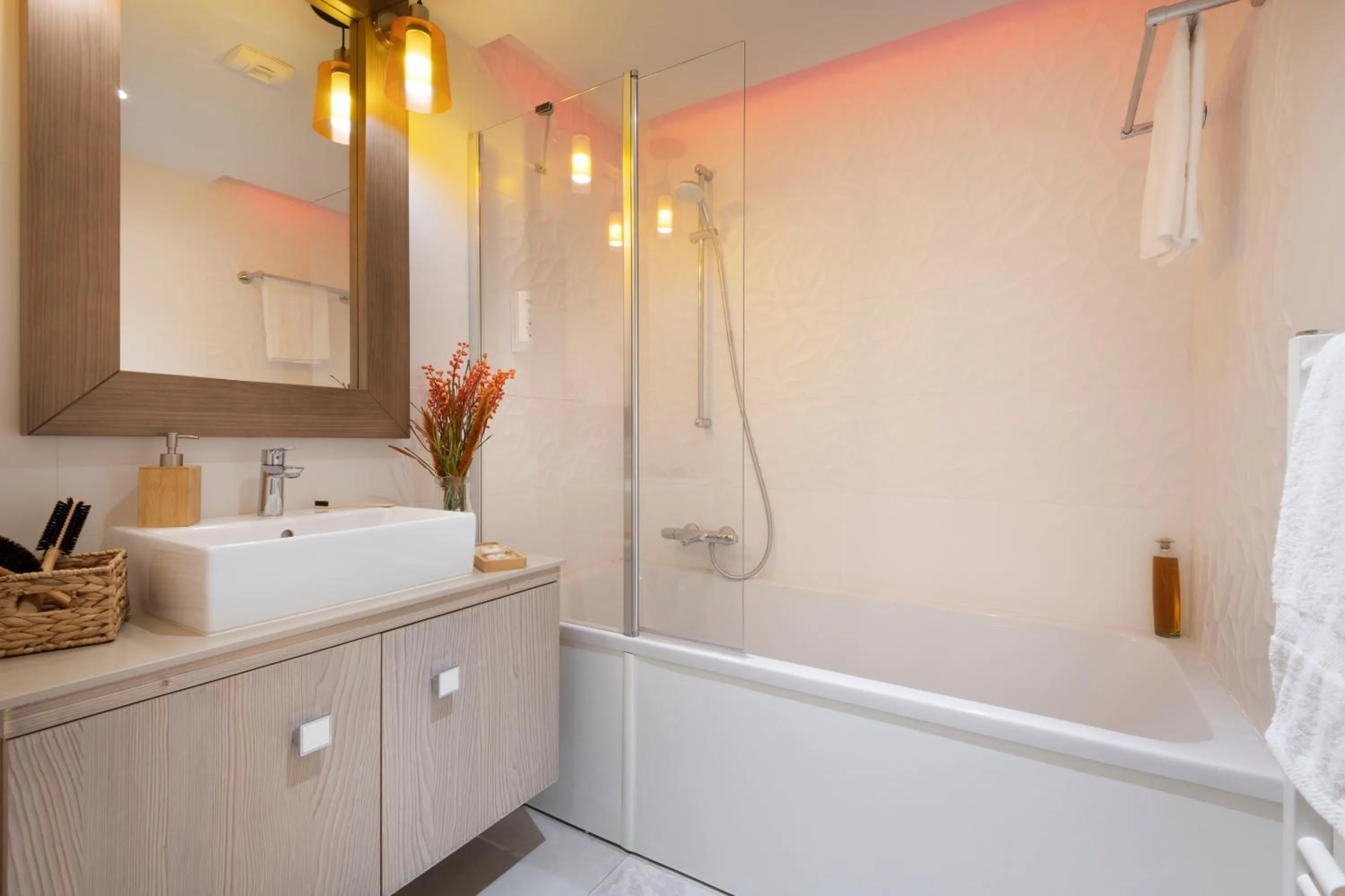 Shower in Résidence Pierre & Vacances Premium L'Hévana