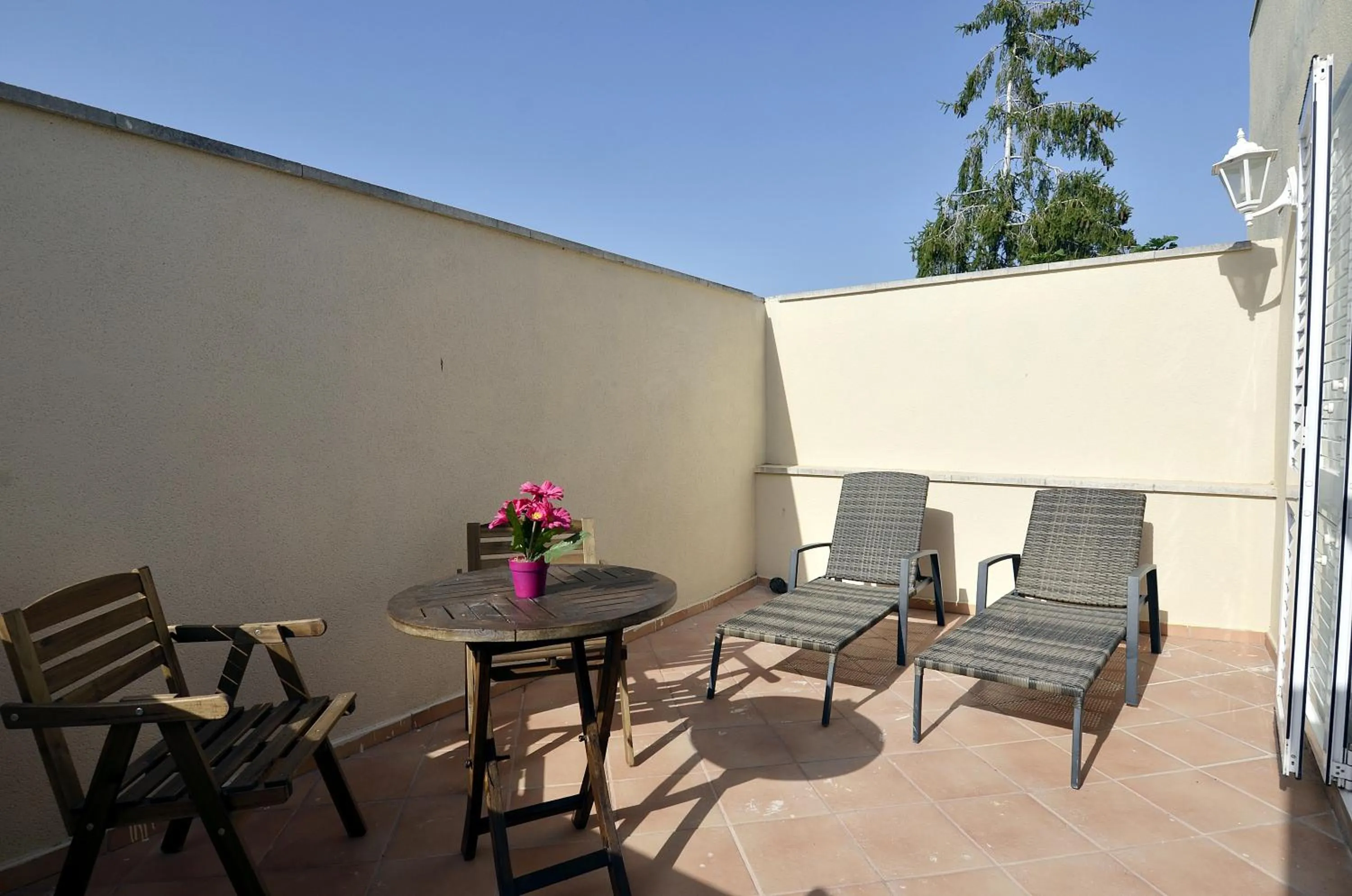 Balcony/Terrace in Cal Roig Hotel Rural