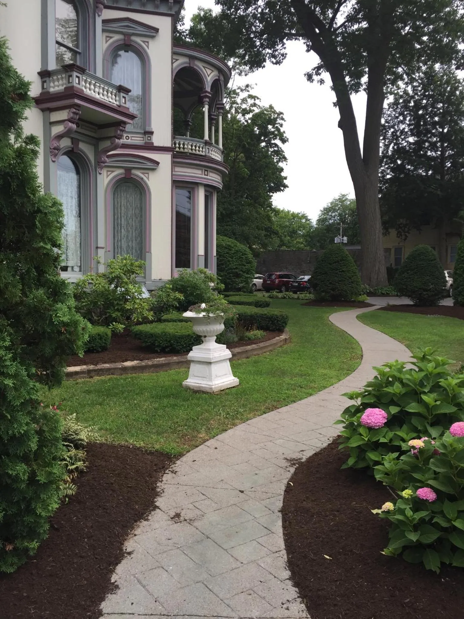 Property building in Batcheller Mansion Inn