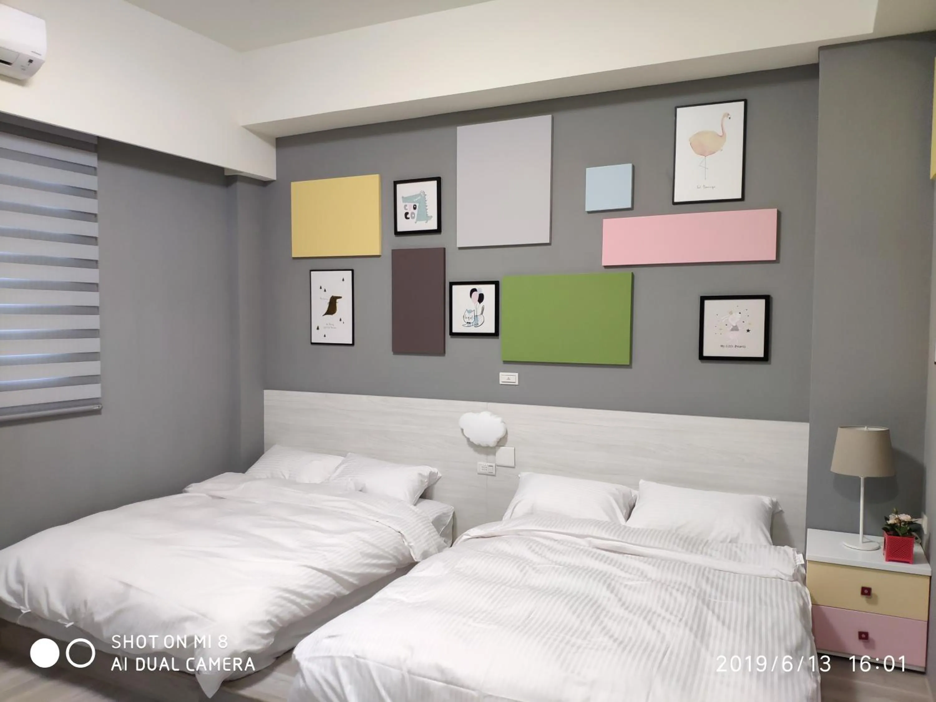 Bed in WT BnB Taichung