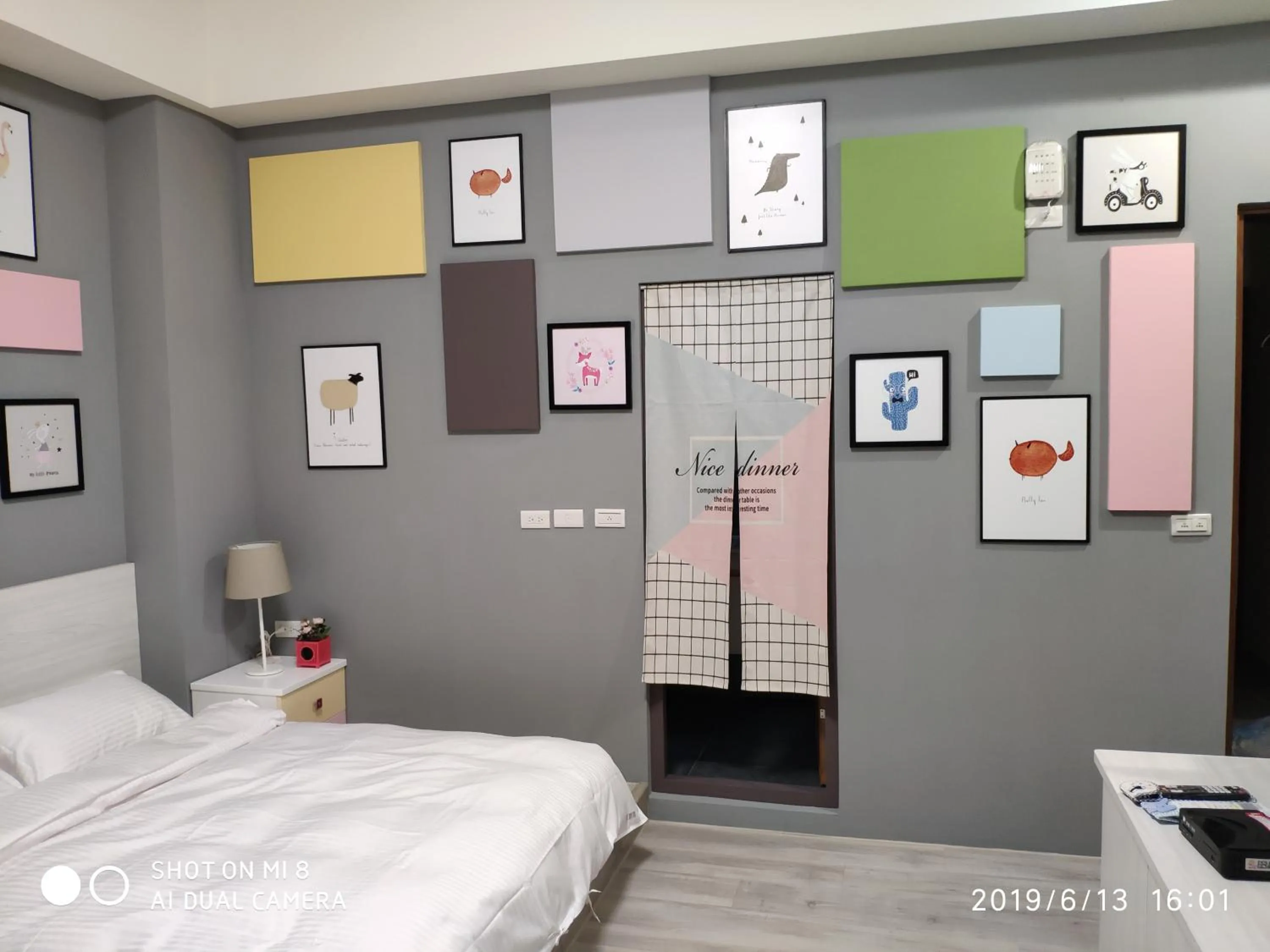 Bed in WT BnB Taichung