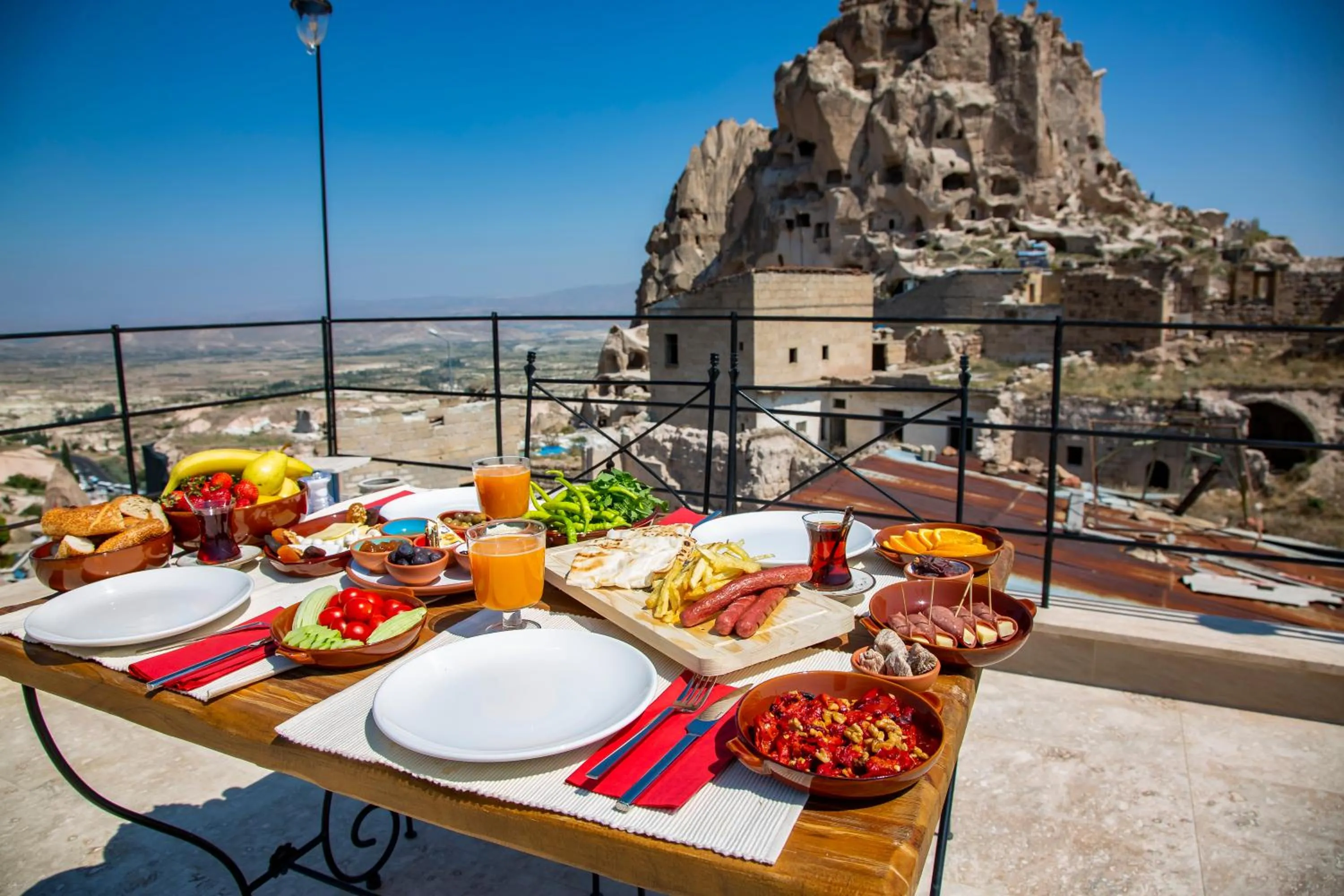 Balcony/Terrace in ikarus Cappadocia Hotel