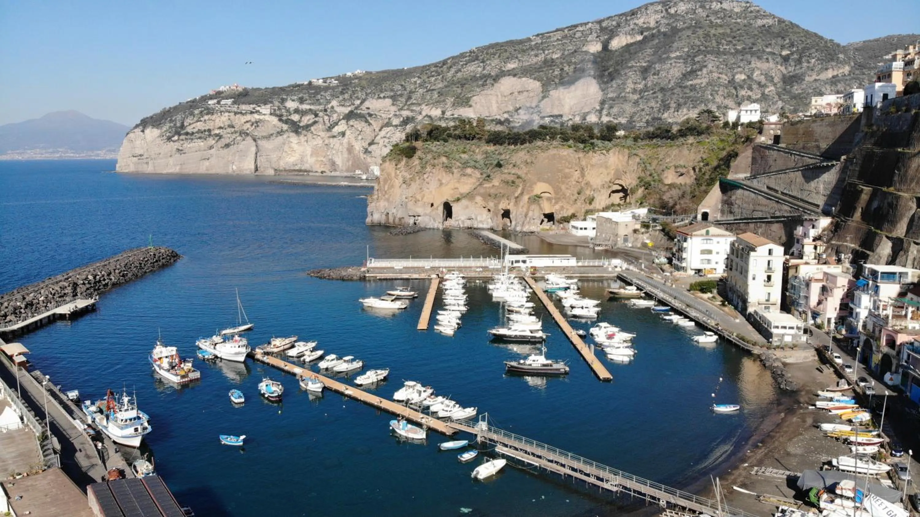 Natural landscape in Baia della Serenità