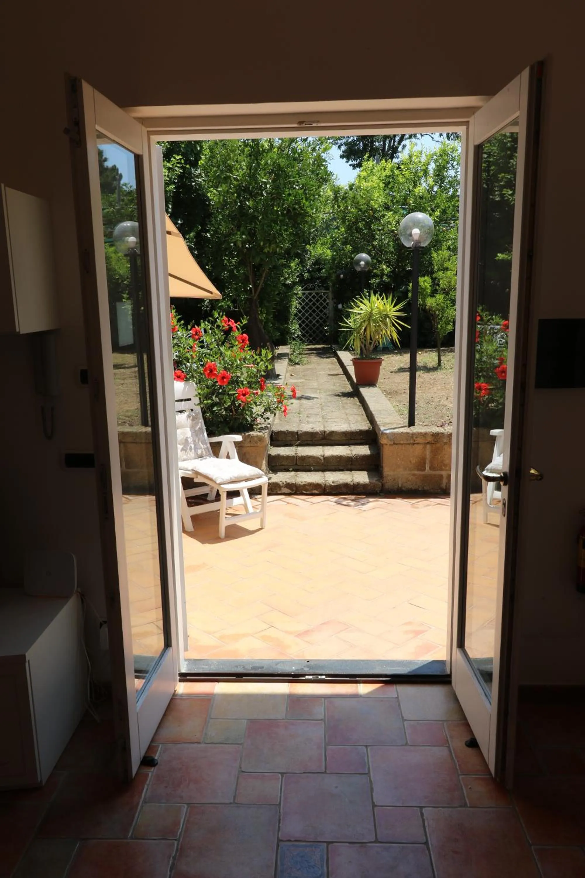 Facade/entrance in Baia della Serenità