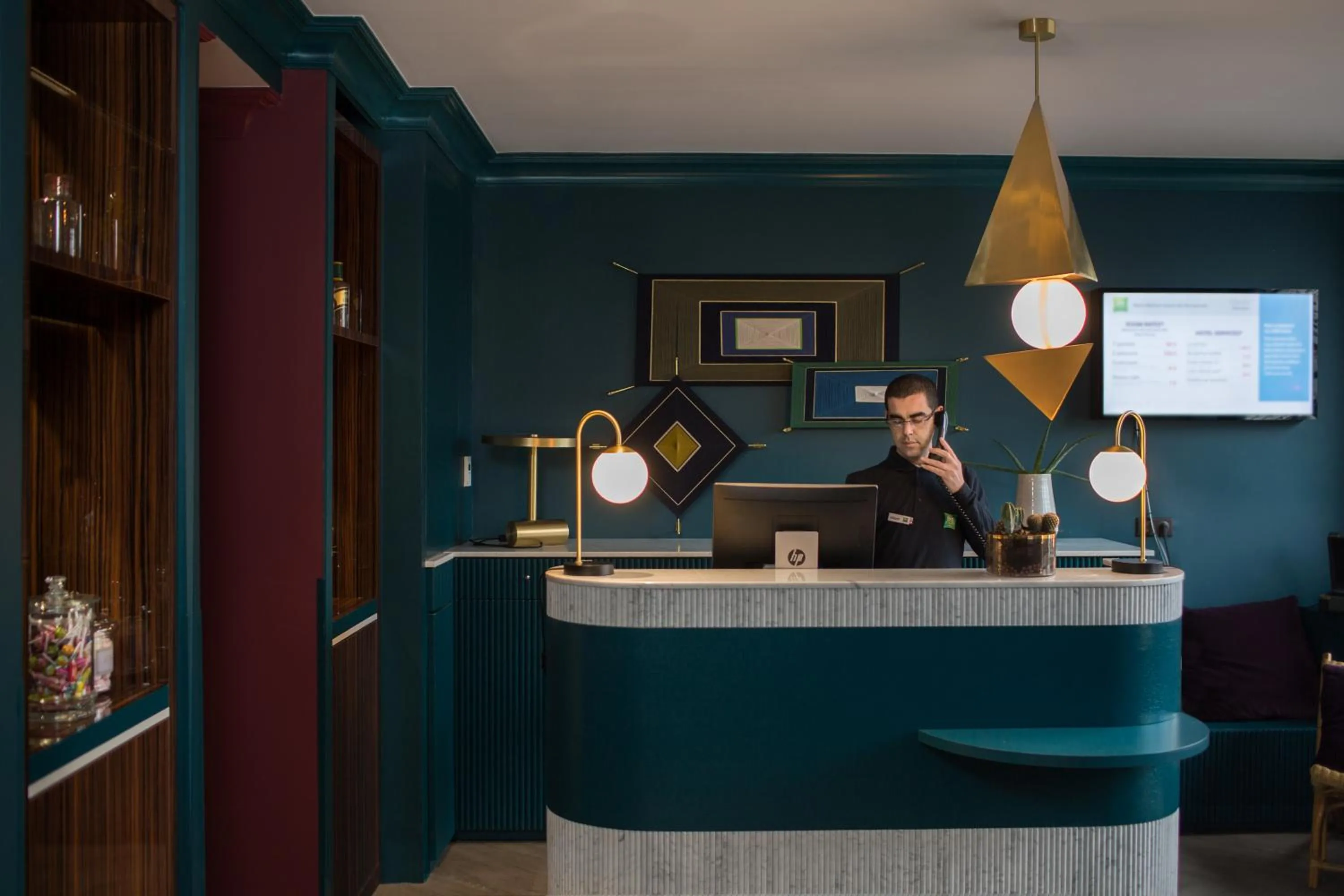 Lobby or reception in ibis Styles Paris Nation Cours de Vincennes