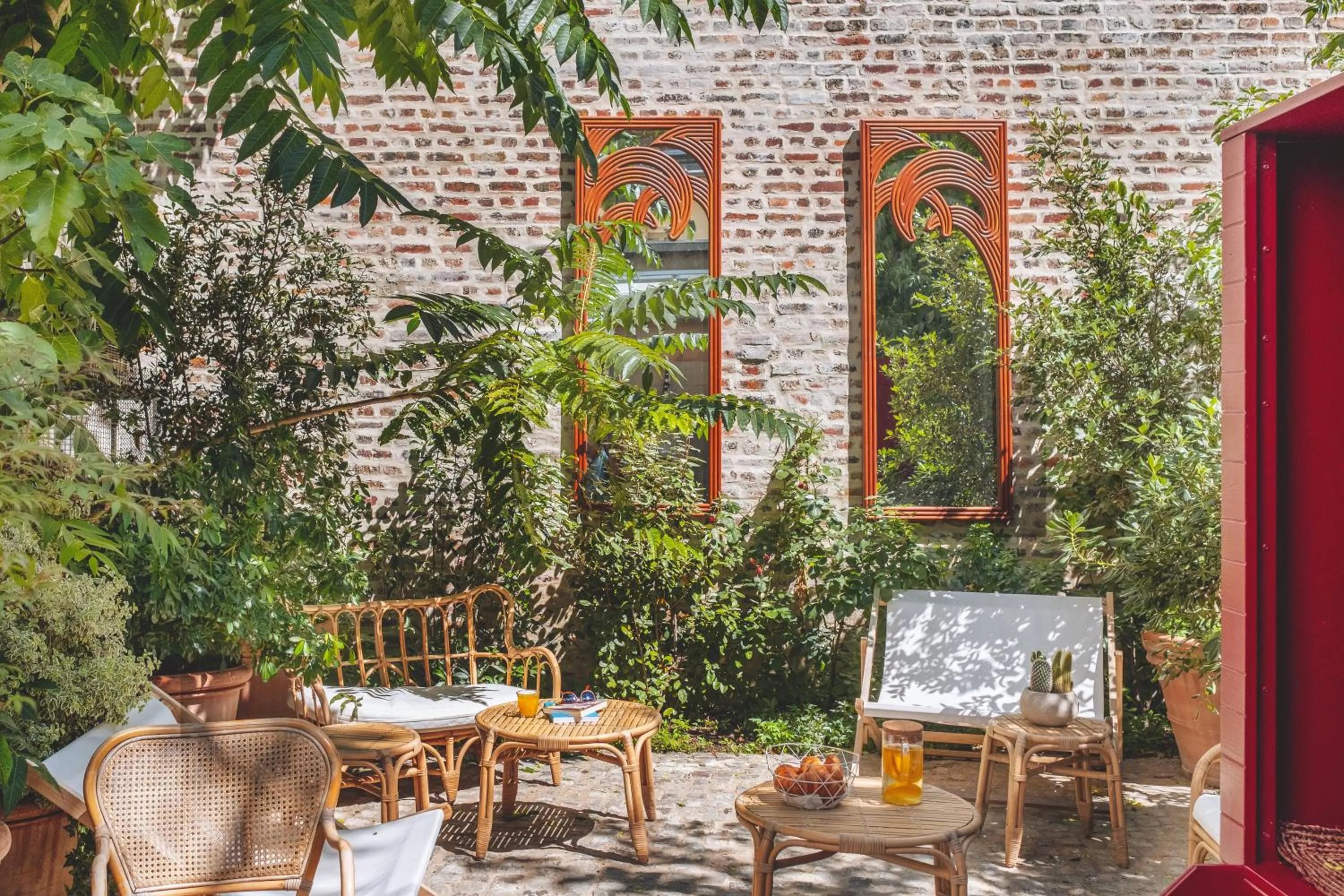 Patio in ibis Styles Paris Nation Cours de Vincennes