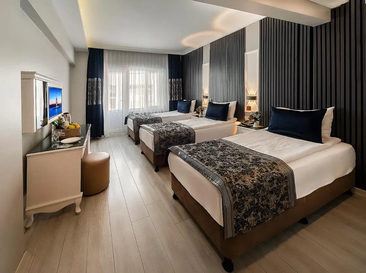 Photo of the whole room, Bed in Beyazit Palace Hotel Photo of the whole room, Bed in Beyazit Palace Hotel