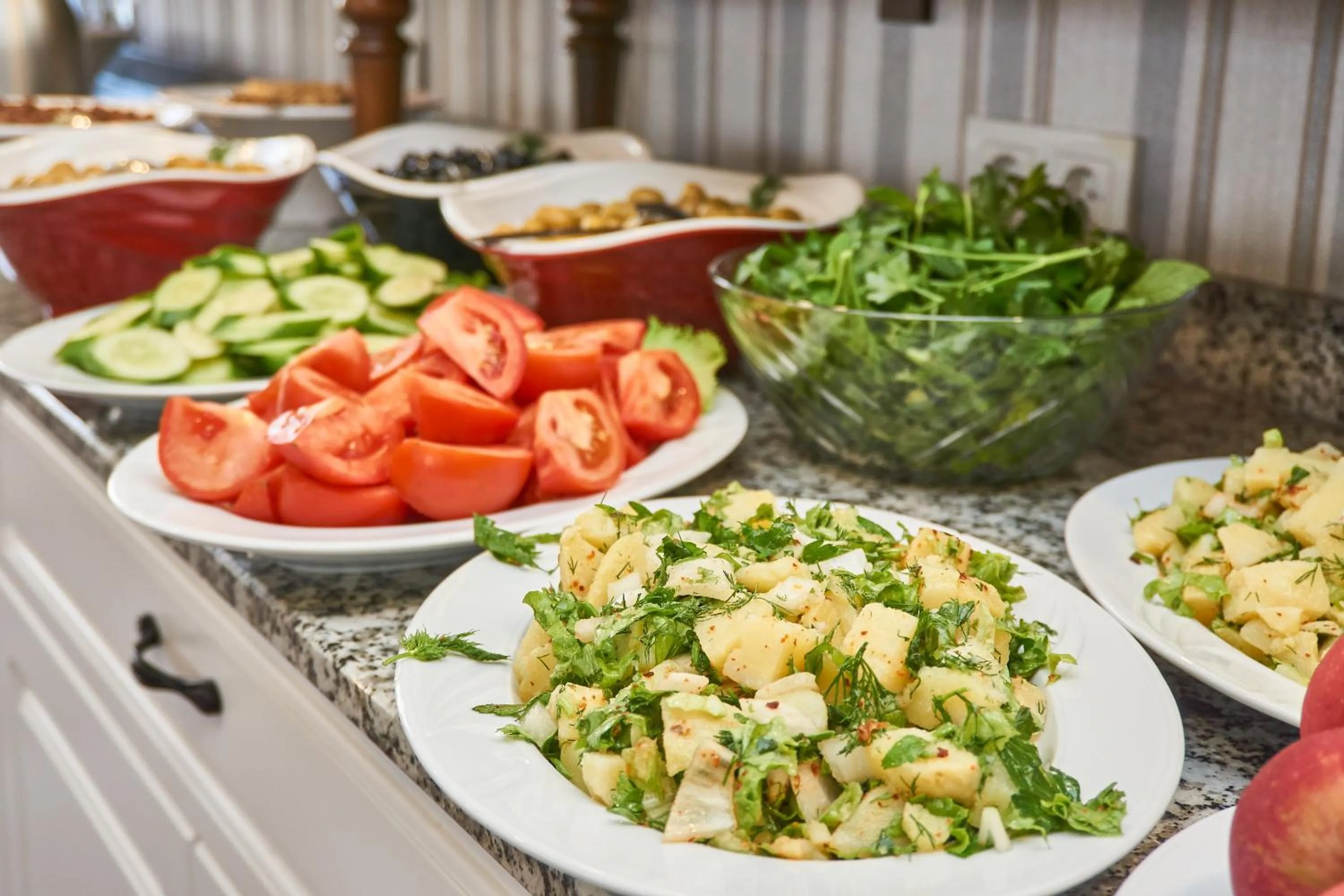 Buffet breakfast in Beyazit Palace Hotel
