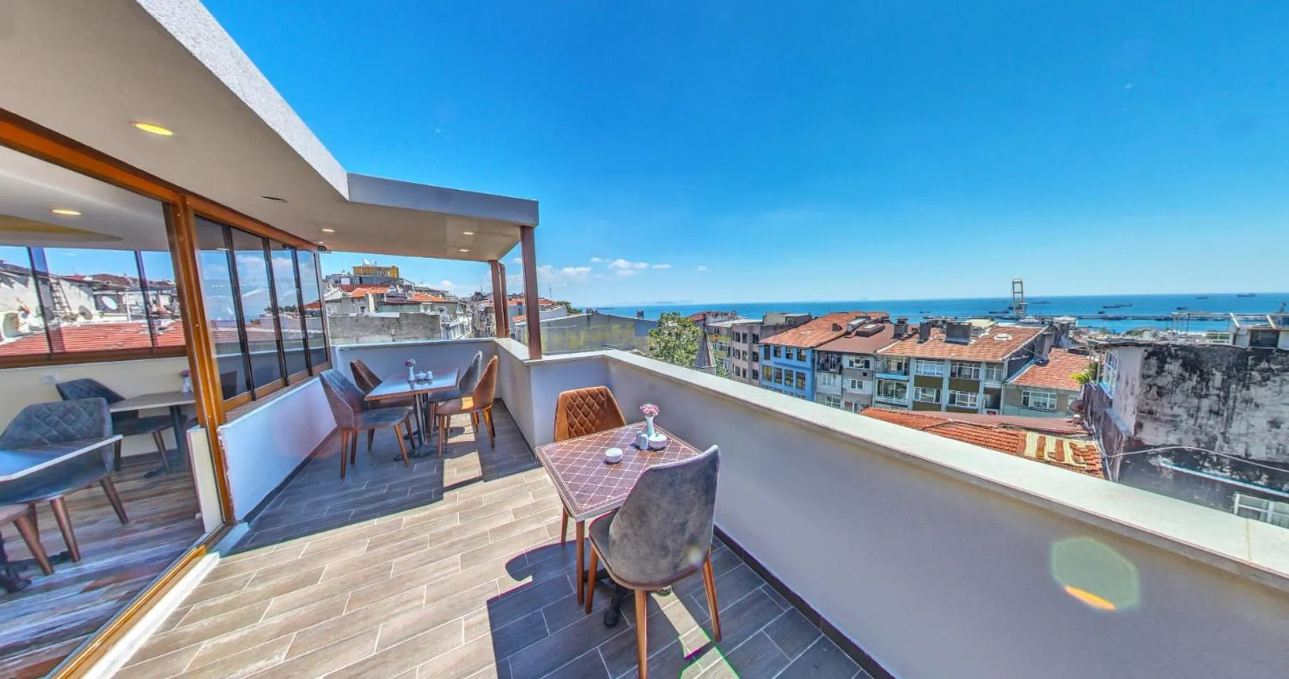 Balcony/Terrace in Beyazit Palace Hotel