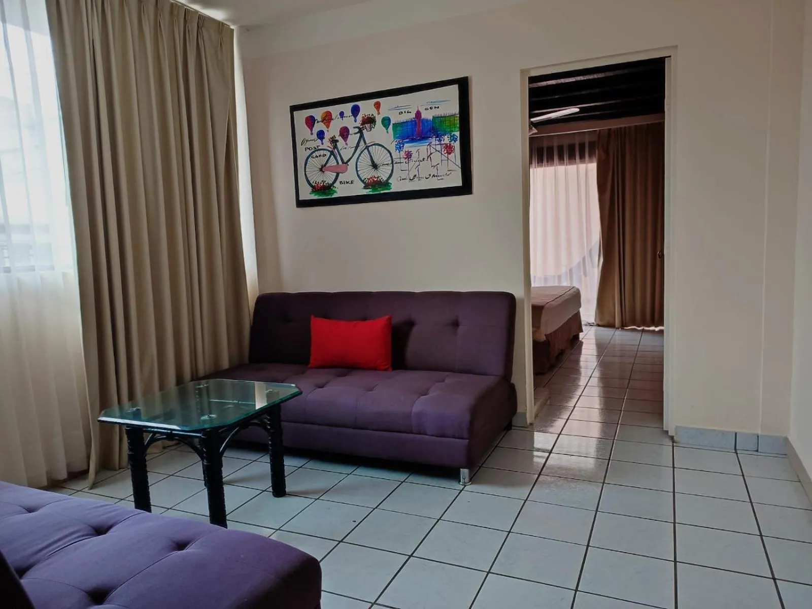 Living room in Hotel Tropicus Boutique