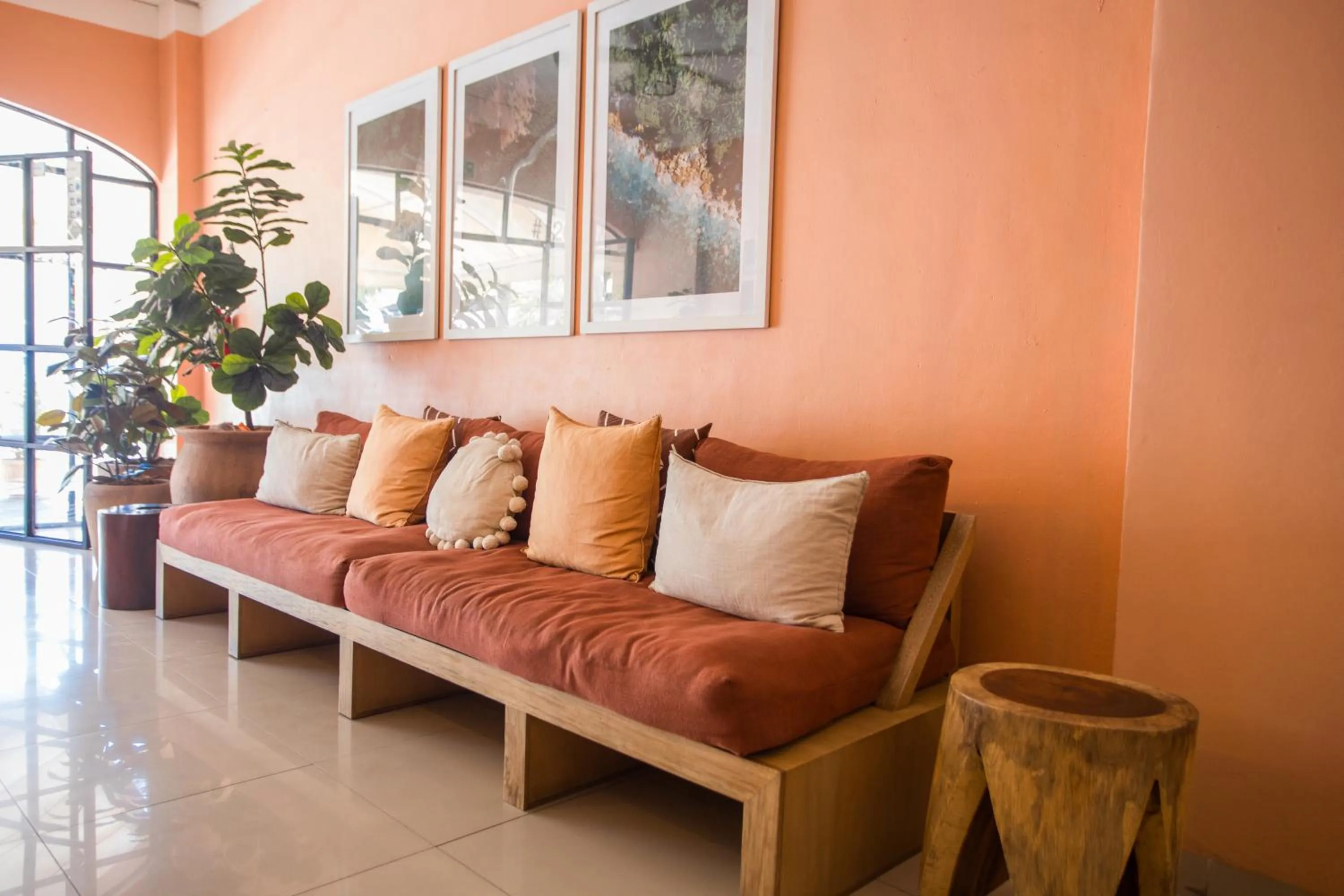 Living room in Hotel Tropicus Boutique