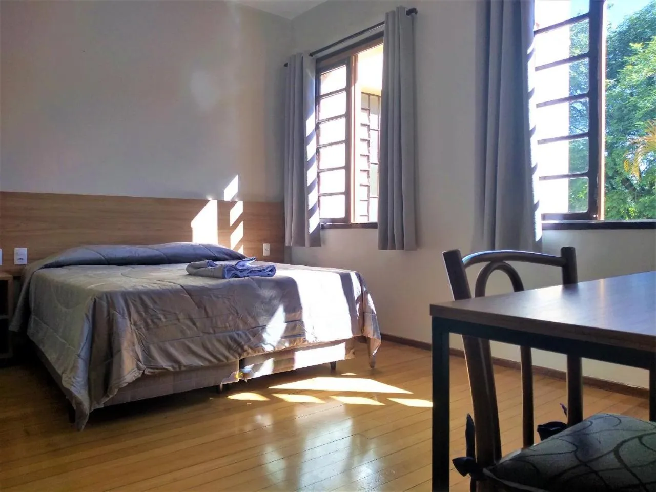 Bed in Hotel Dom Rafael Business