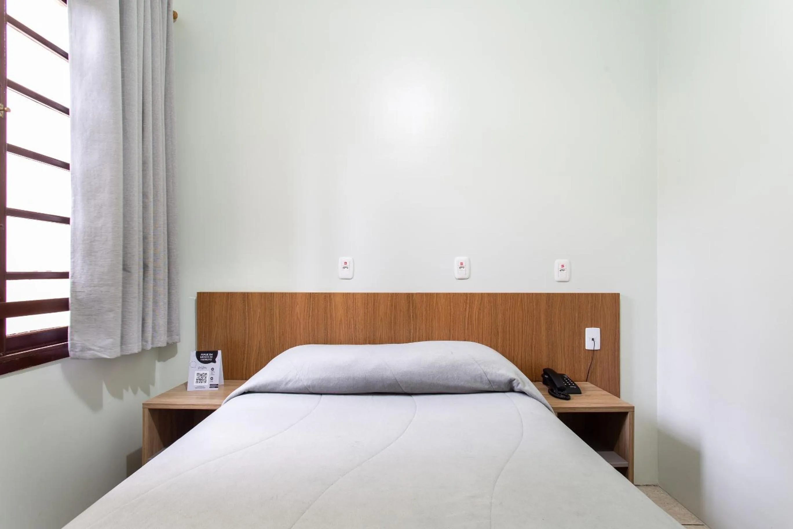 Bed in Hotel Dom Rafael Business