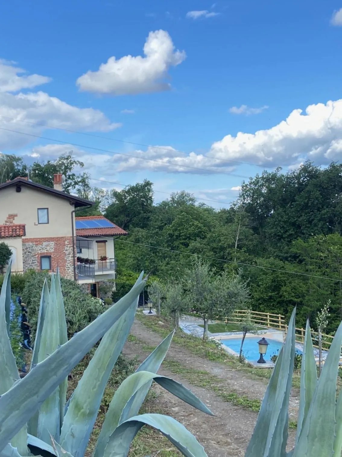 Swimming pool in Ca Montiglio