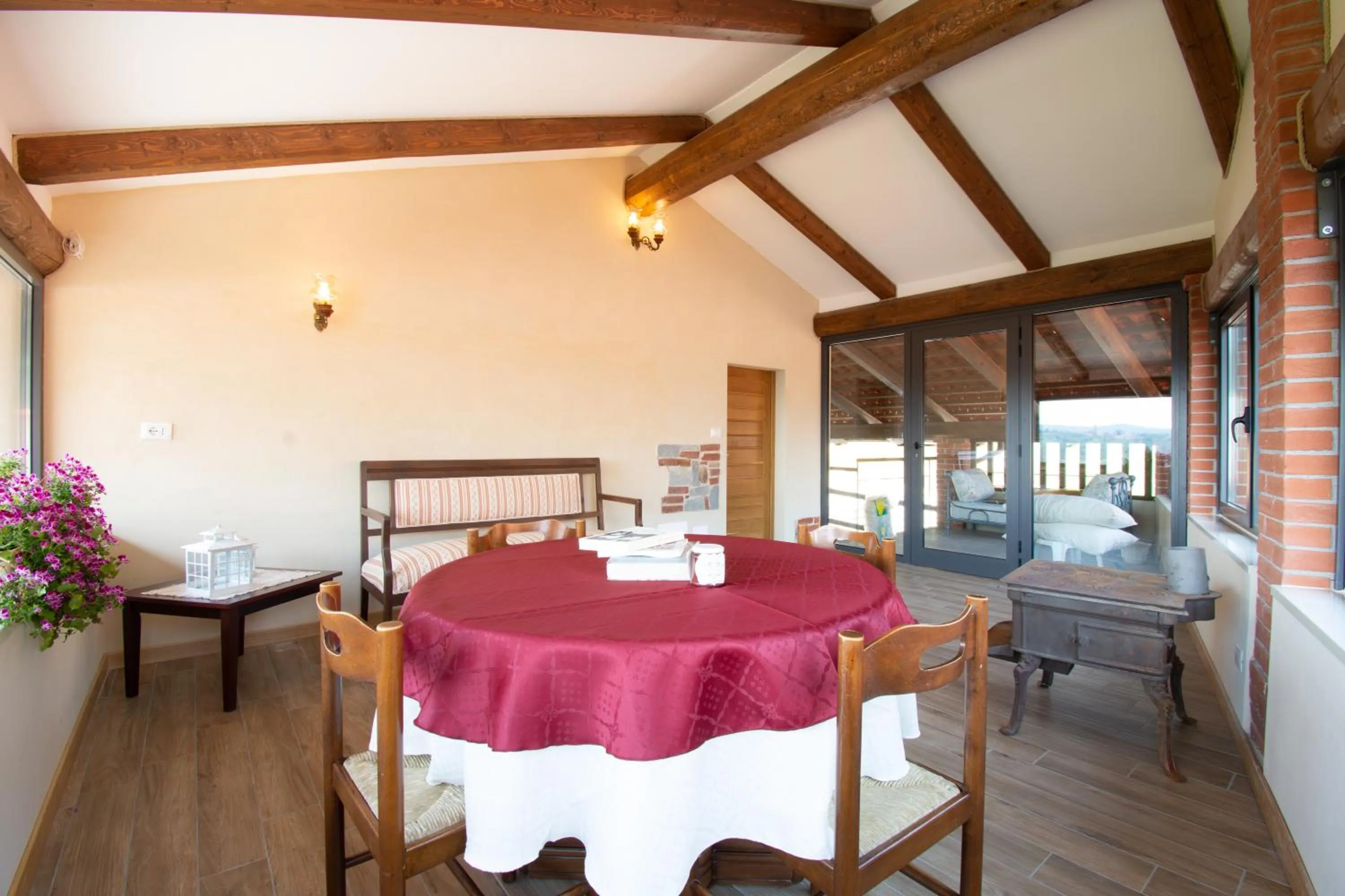 Living room in Ca Montiglio