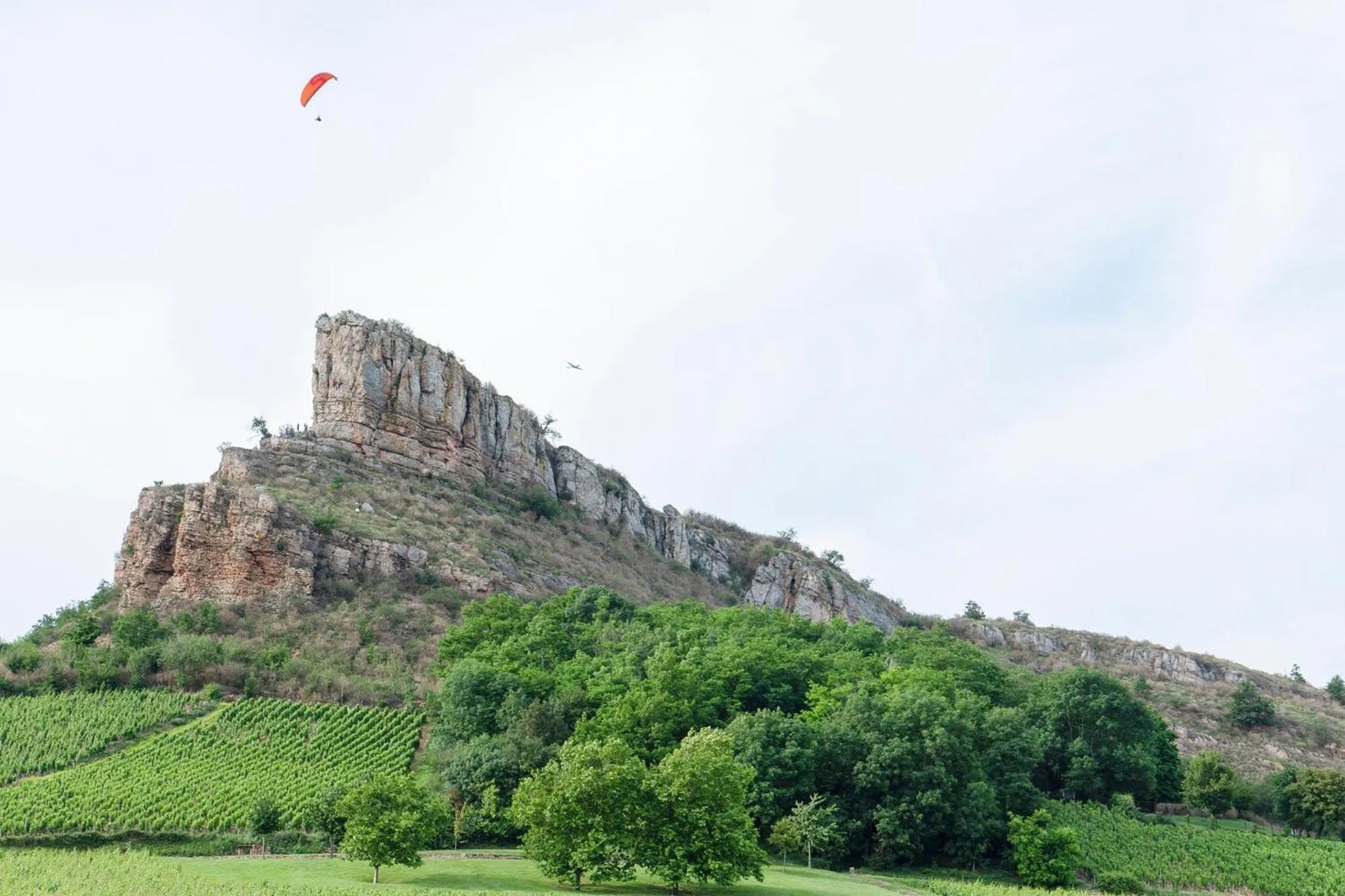 Natural landscape in Kyriad Direct Macon Sud