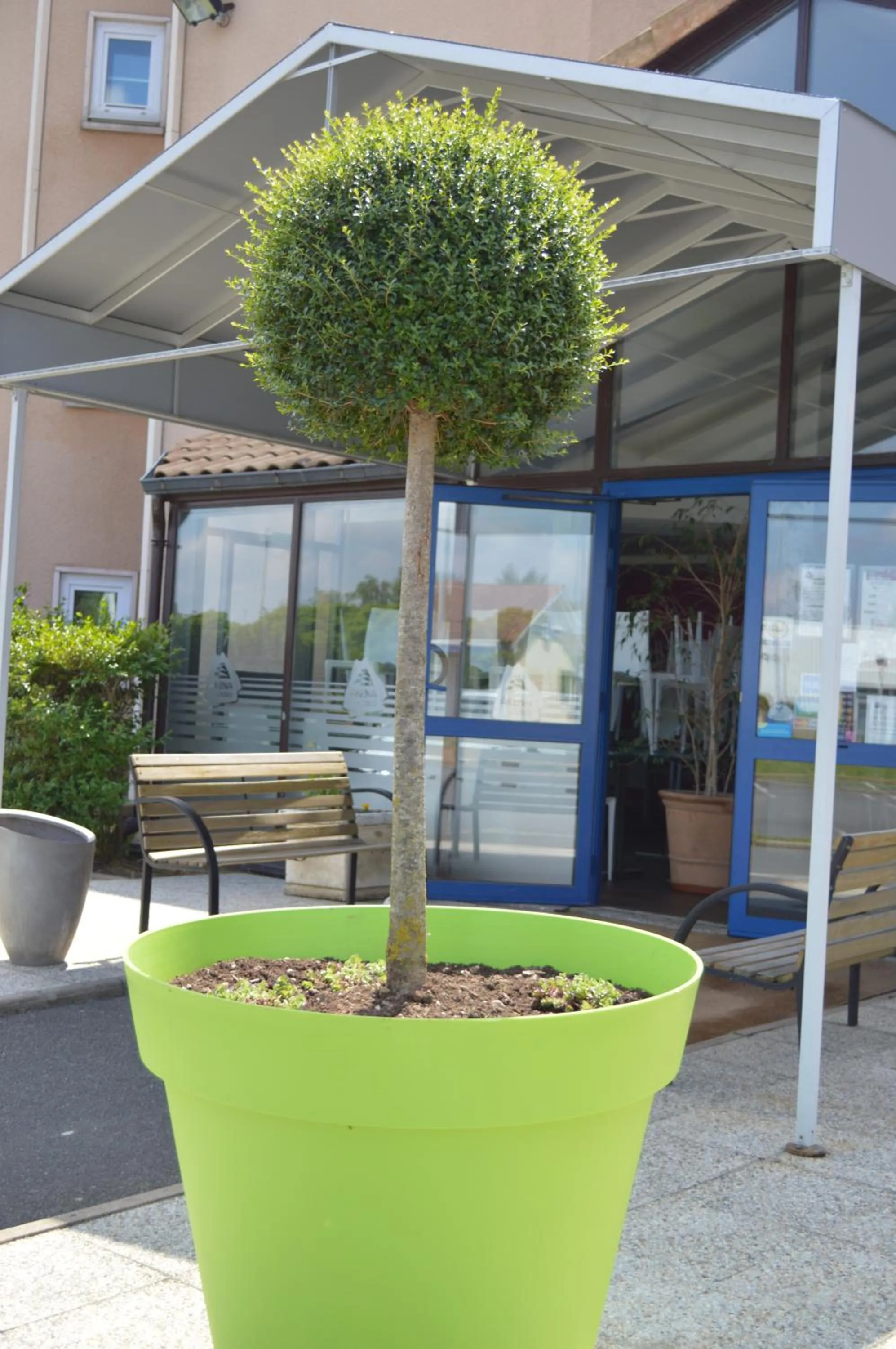 Balcony/Terrace in Kyriad Direct Macon Sud