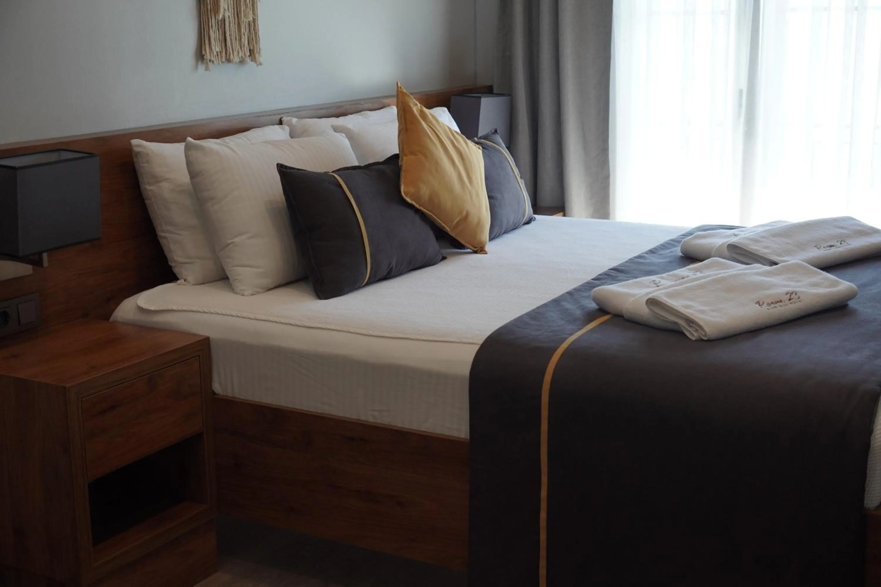 Bed in Room 23 Hotel