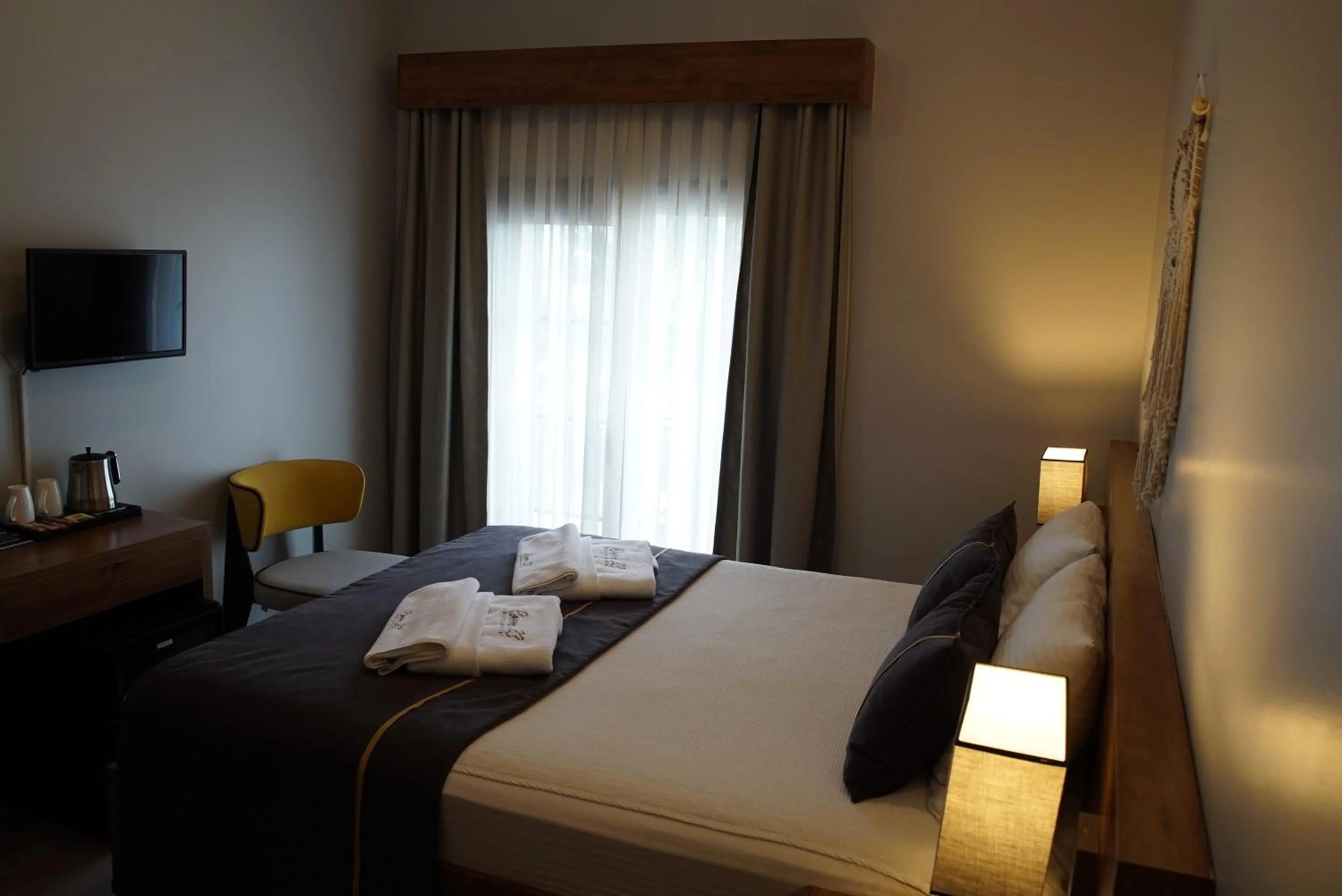 Bed in Room 23 Hotel