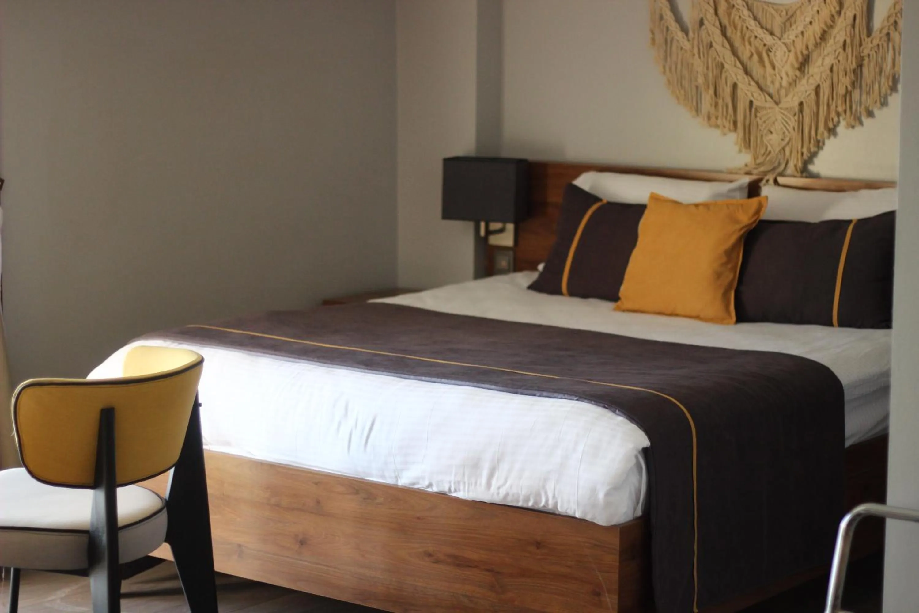 Bed in Room 23 Hotel