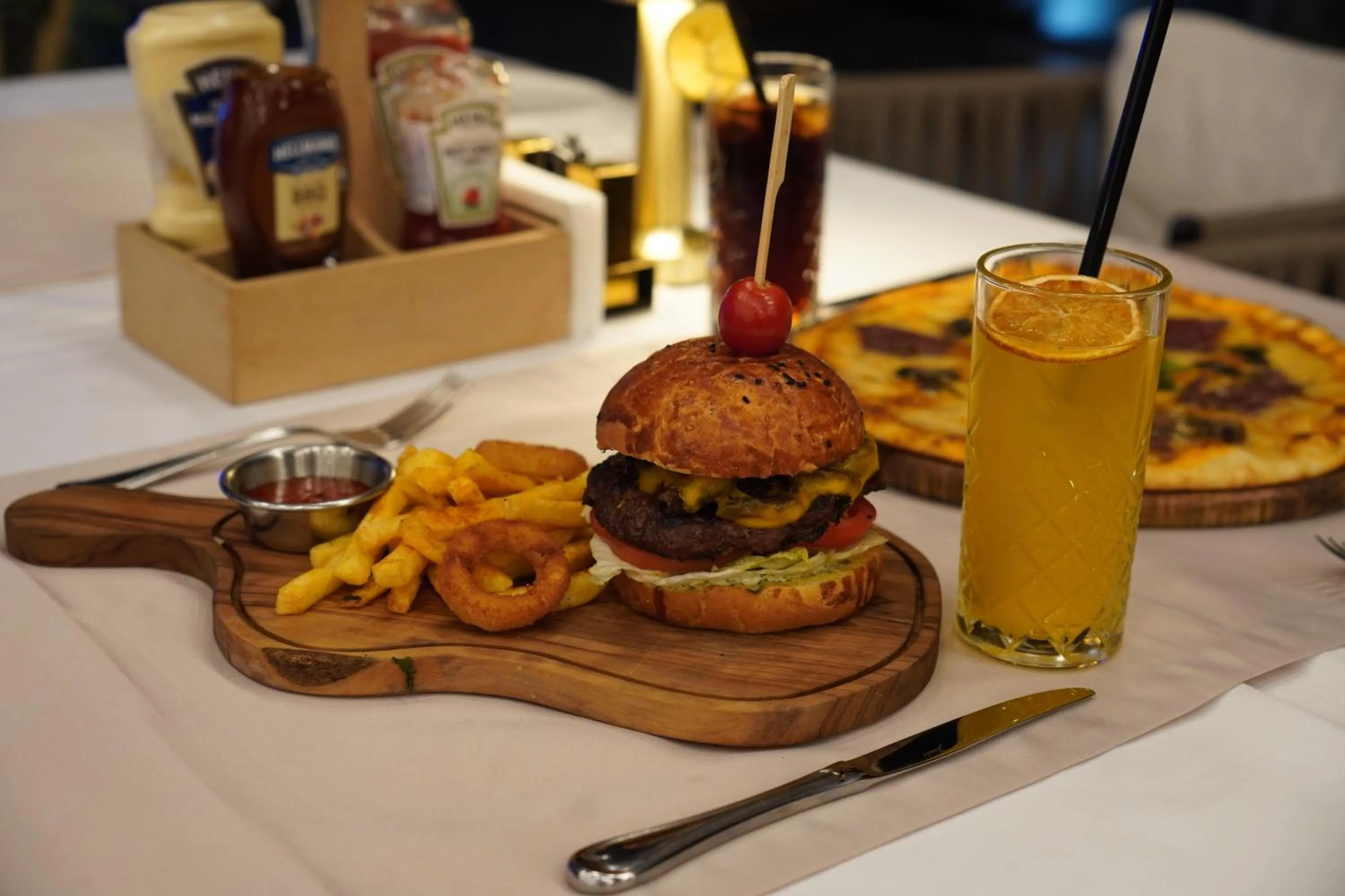 Food and drinks in Room 23 Hotel