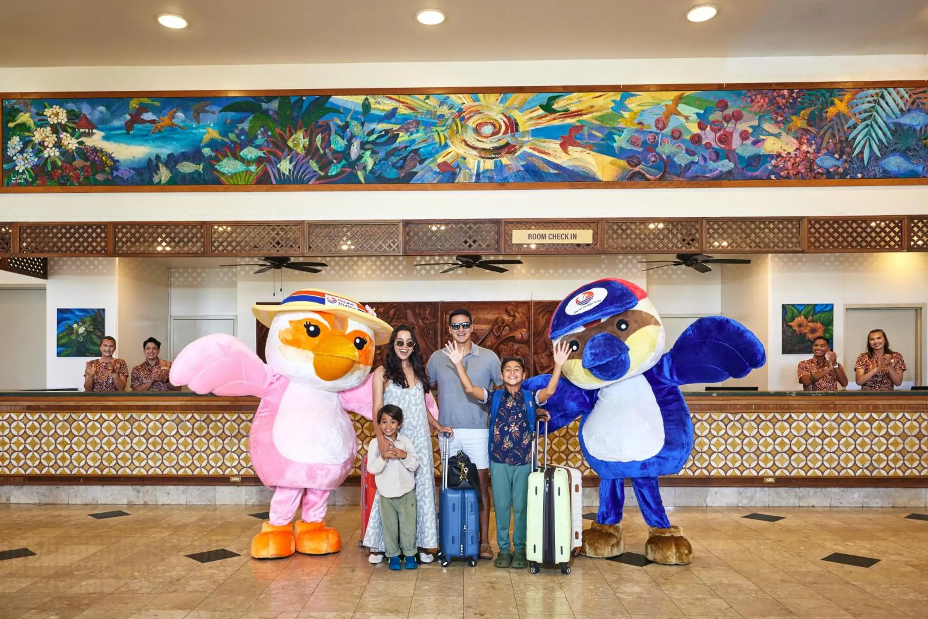 Lobby or reception in Pacific Islands Club Guam Lobby or reception in Pacific Islands Club Guam