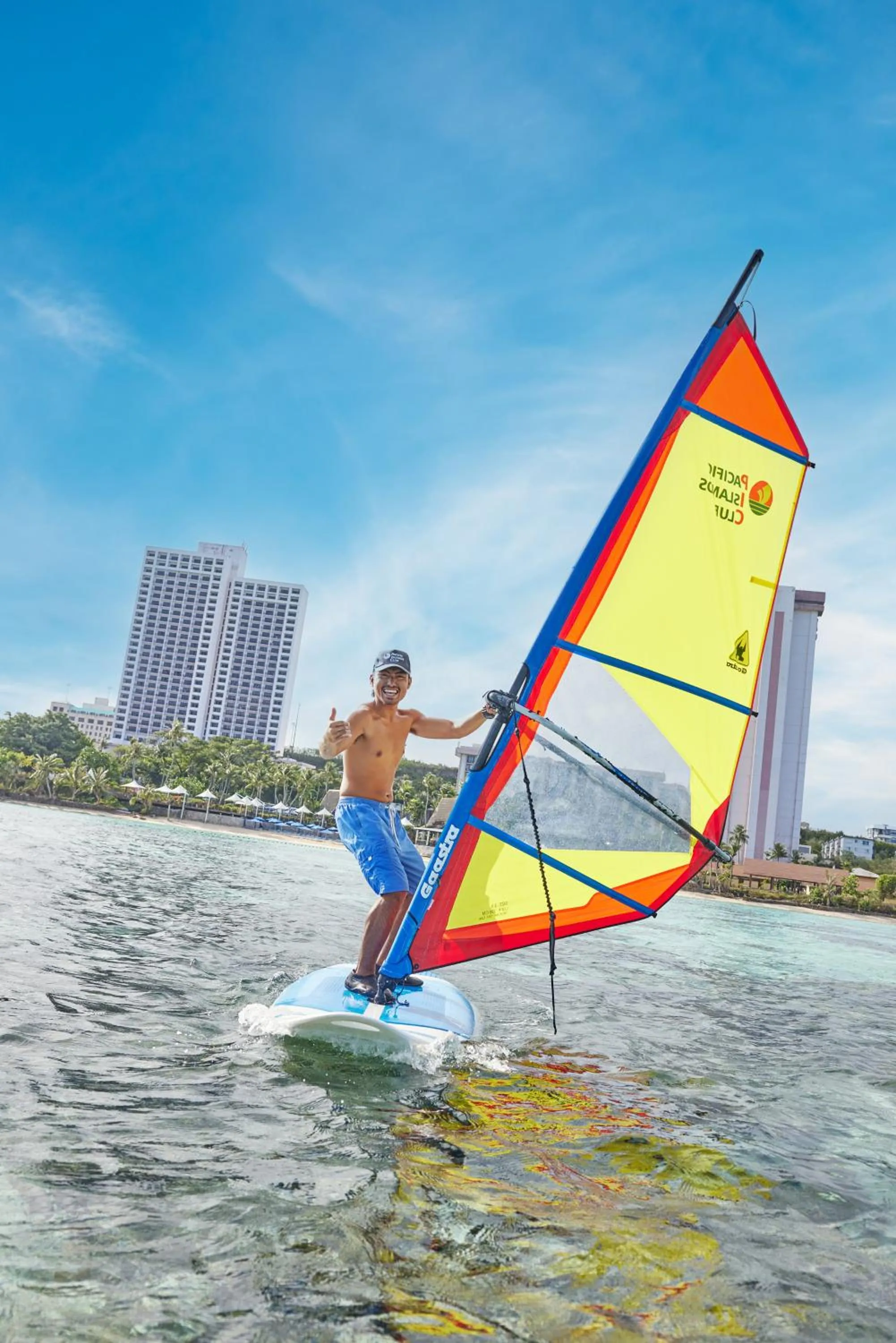 Windsurfing in Pacific Islands Club Guam