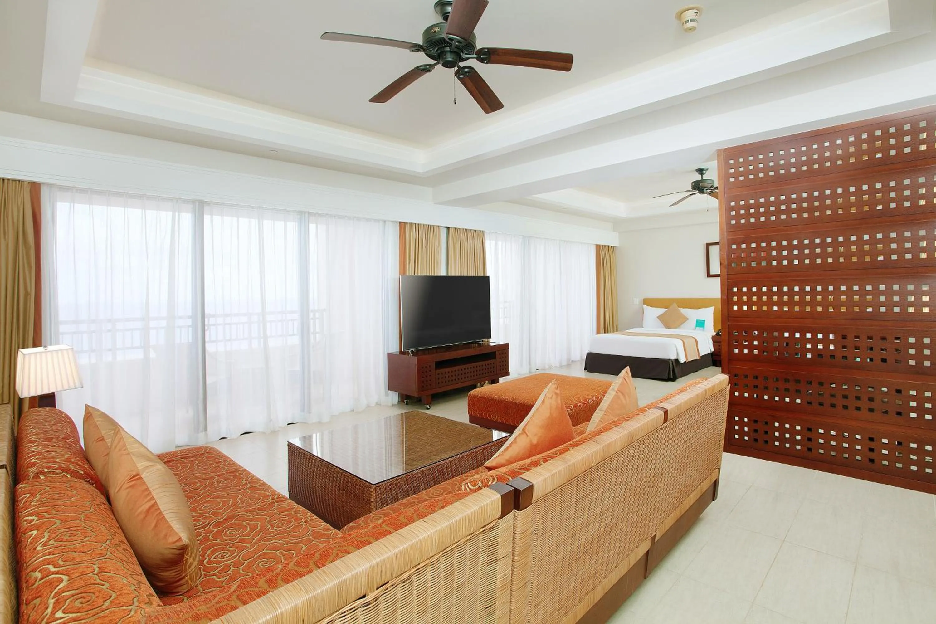 Living room in Pacific Islands Club Guam