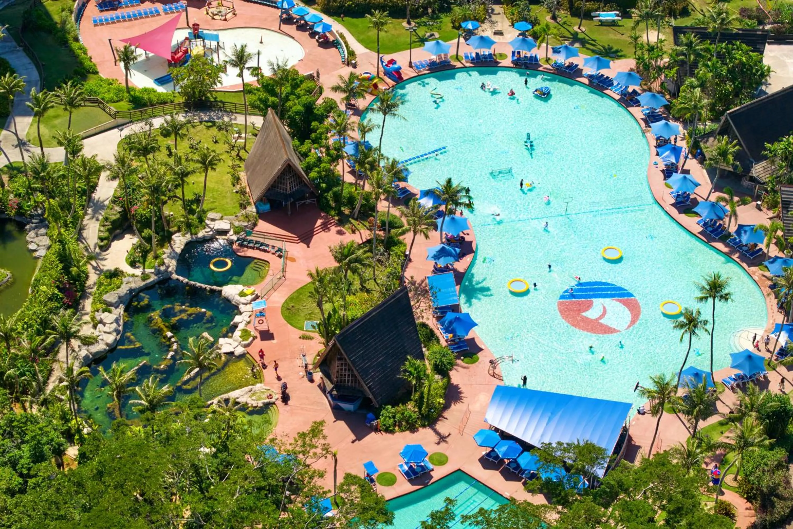 Aqua park in Pacific Islands Club Guam