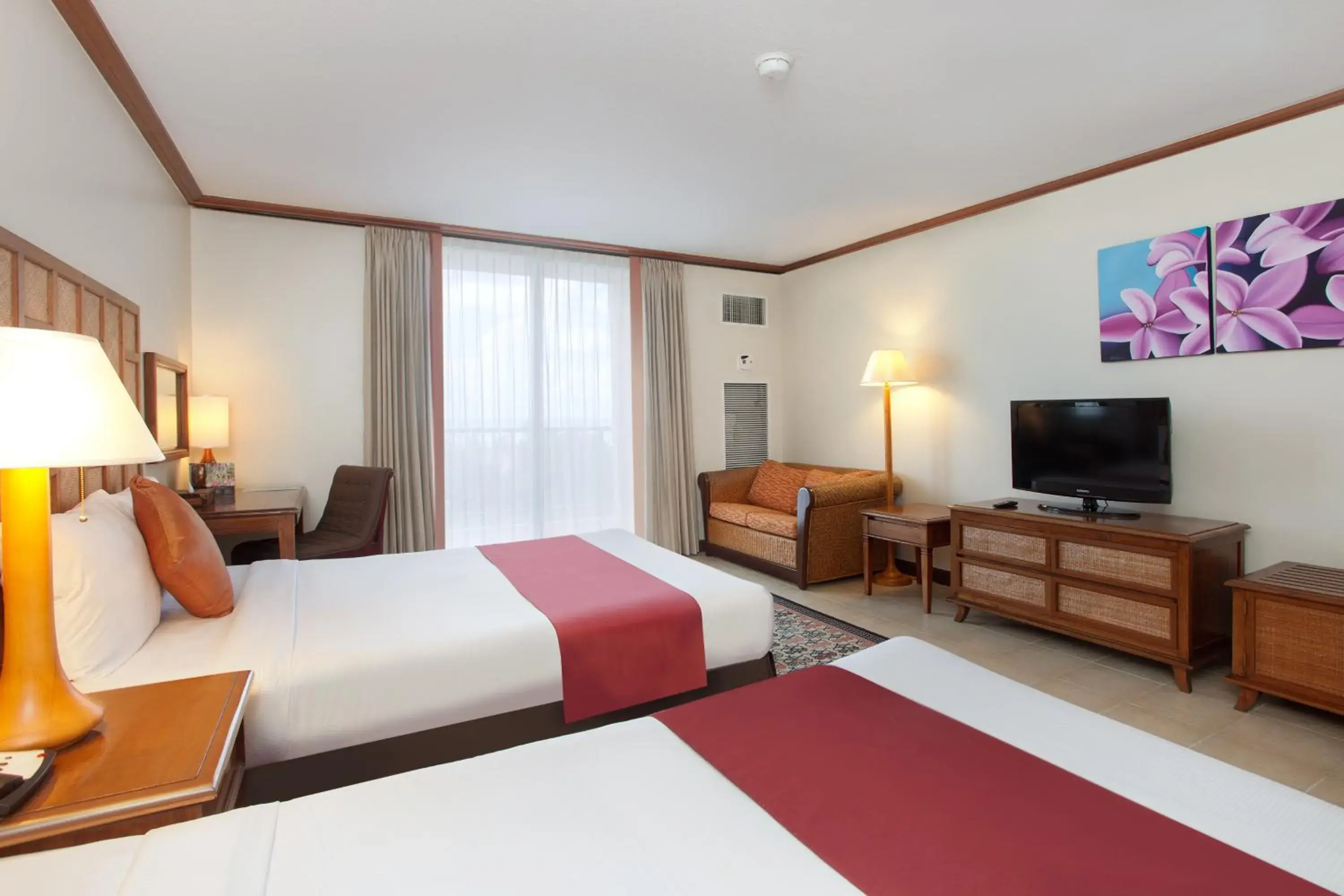 Shower, Bed in Pacific Islands Club Guam Shower, Bed in Pacific Islands Club Guam