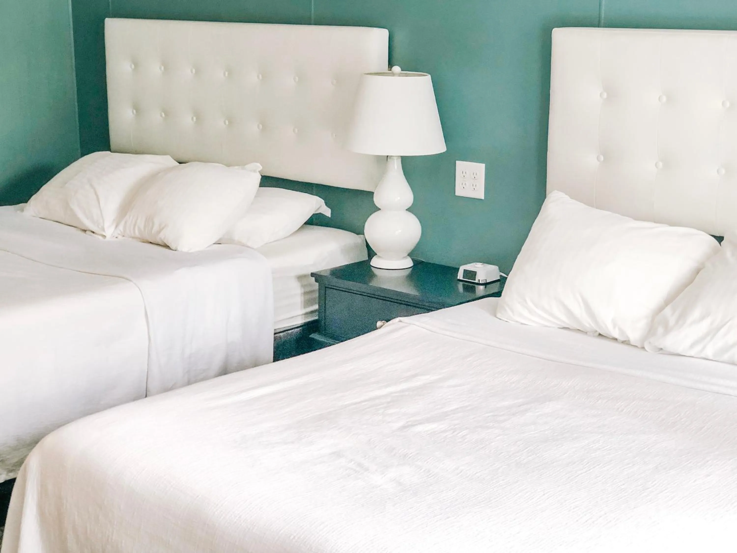 Bed in Bavarian Inn, Black Hills