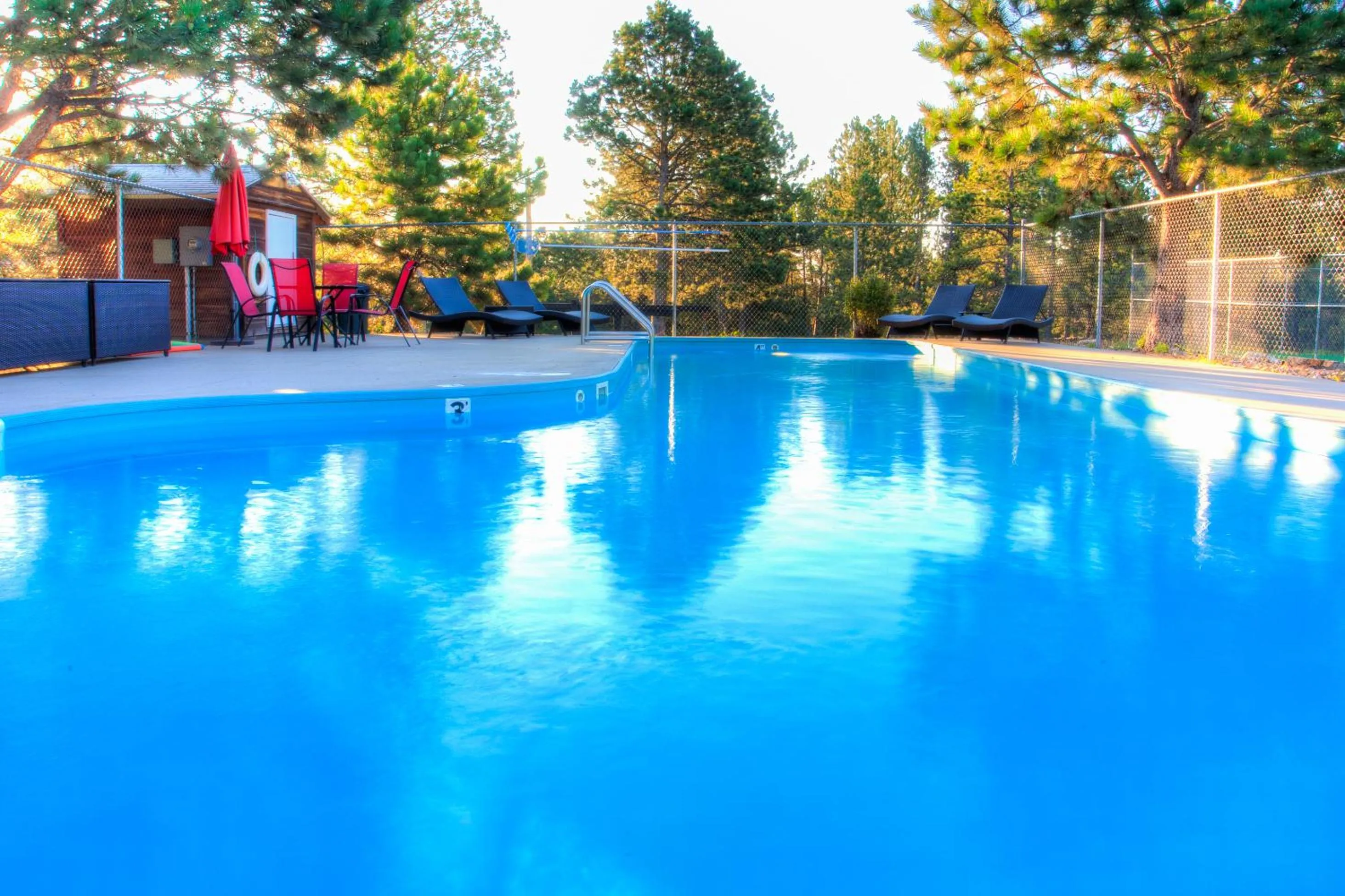 Swimming pool in Bavarian Inn, Black Hills