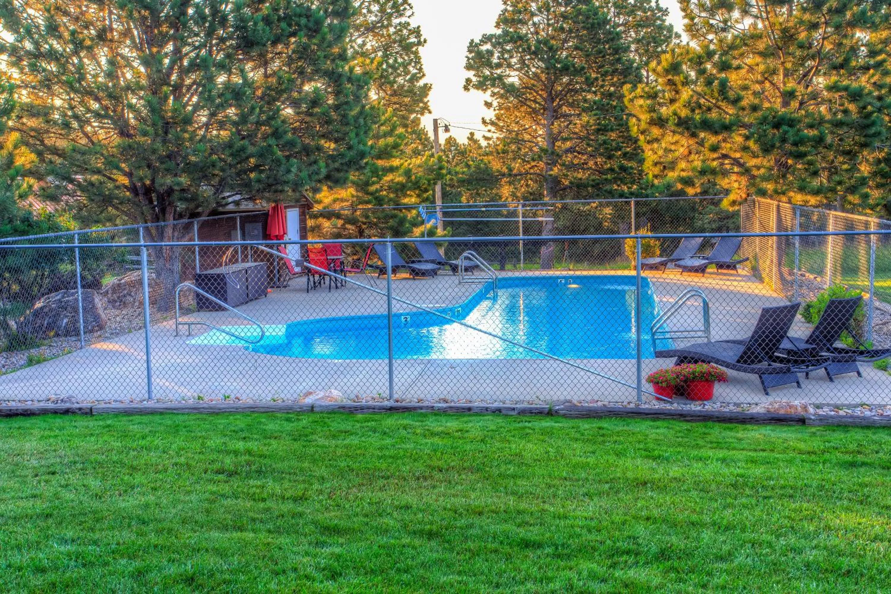 Swimming pool in Bavarian Inn, Black Hills