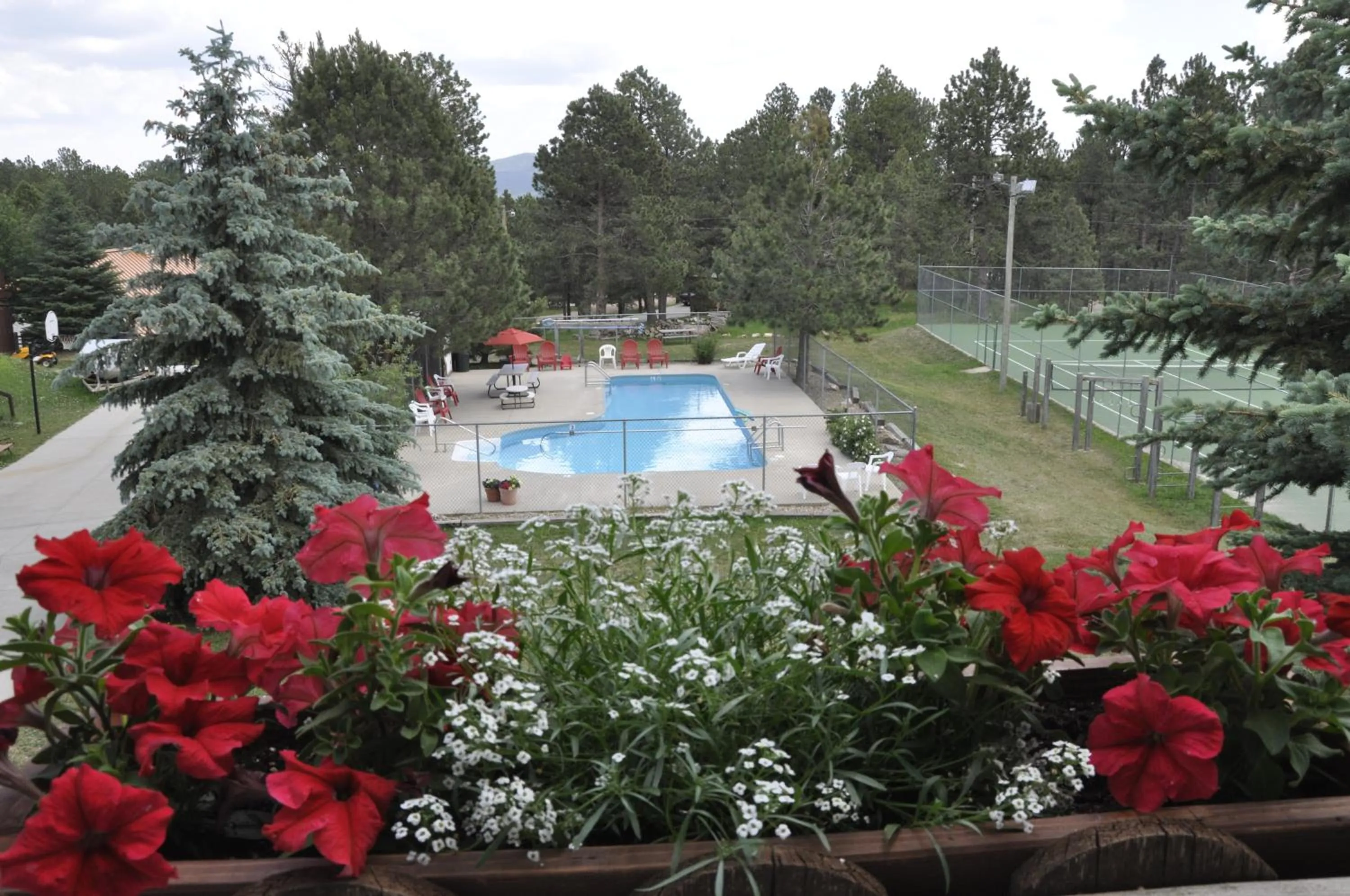 Swimming pool in Bavarian Inn, Black Hills