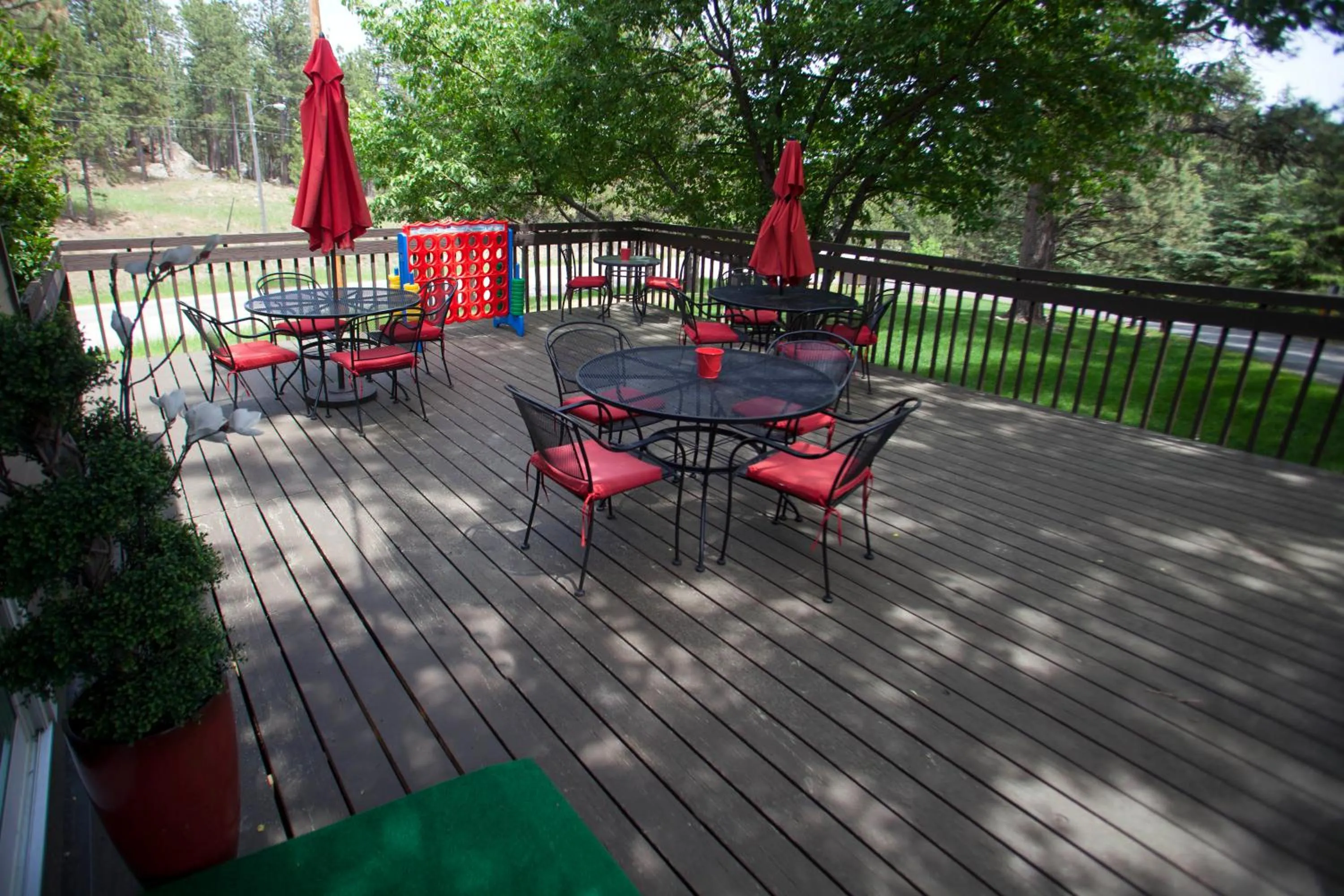 Patio in Bavarian Inn, Black Hills