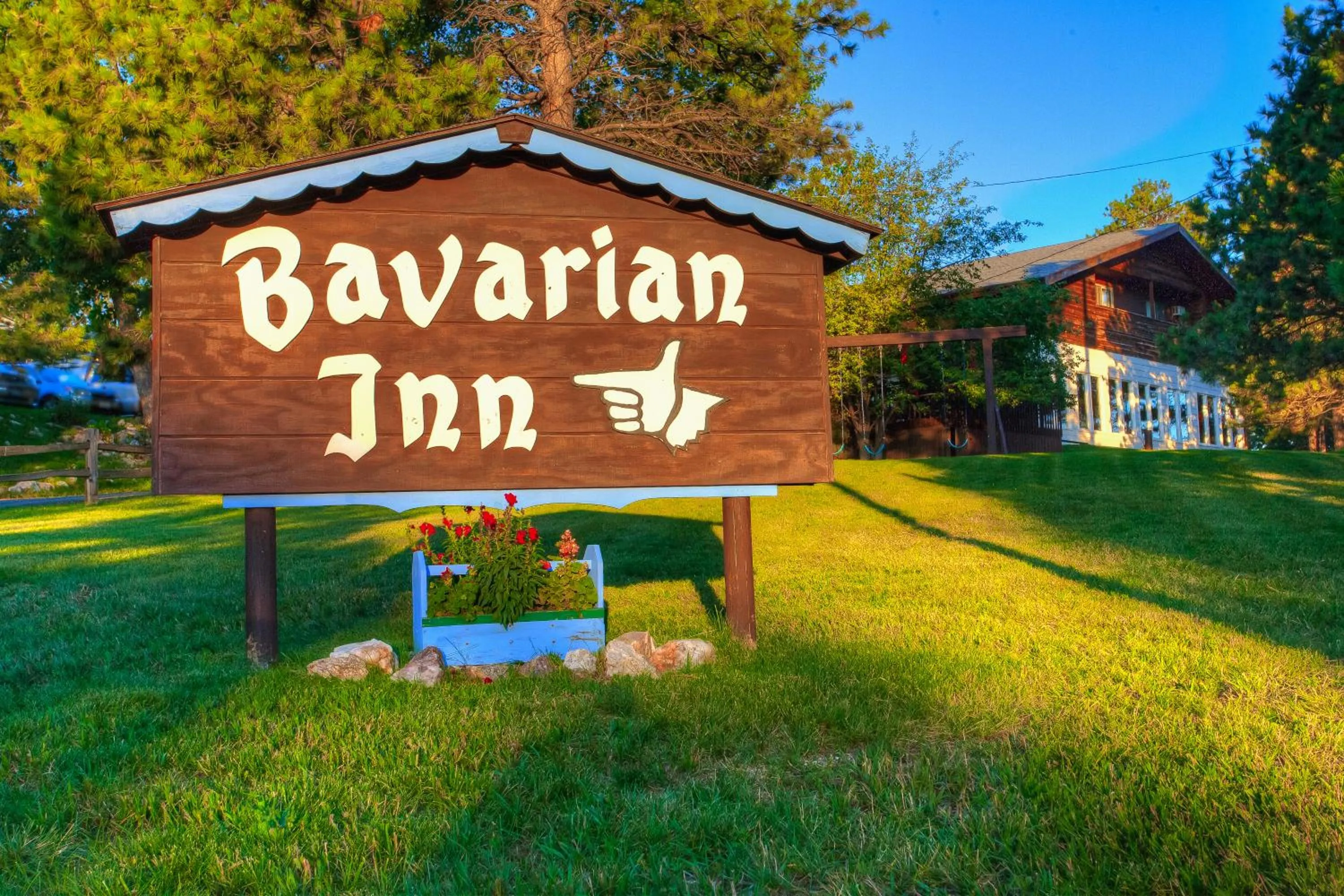 Facade/entrance in Bavarian Inn, Black Hills