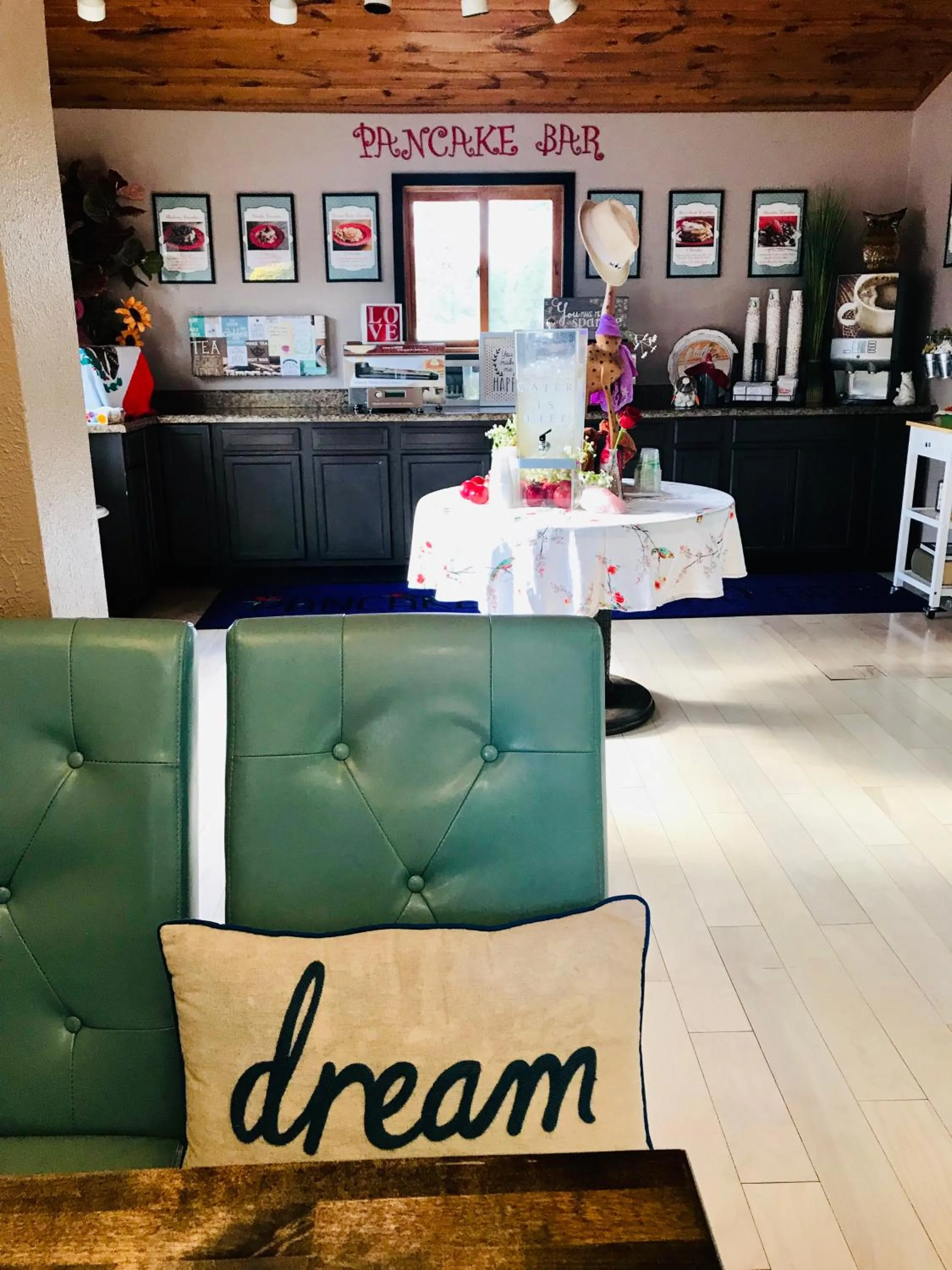 Lobby or reception in Bavarian Inn, Black Hills