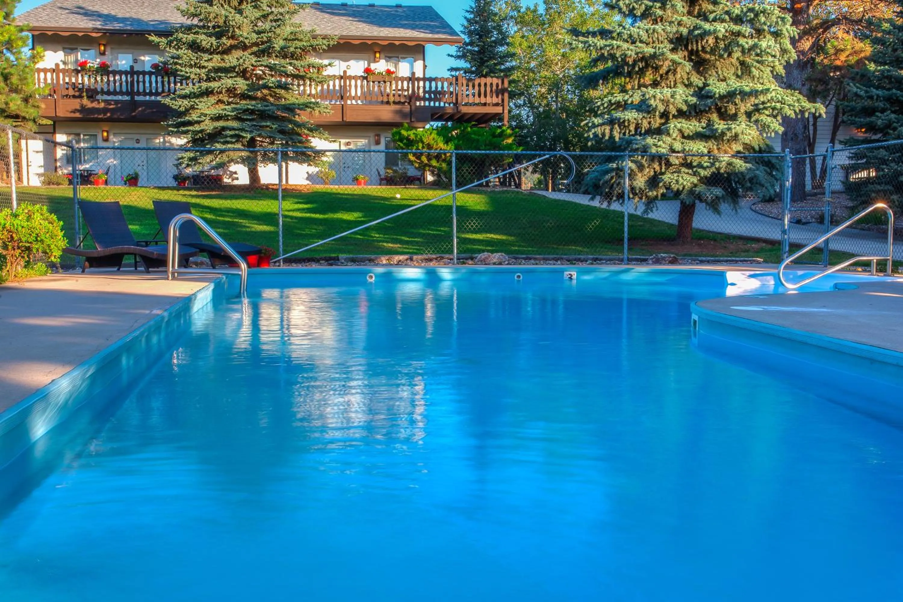 Swimming pool in Bavarian Inn, Black Hills