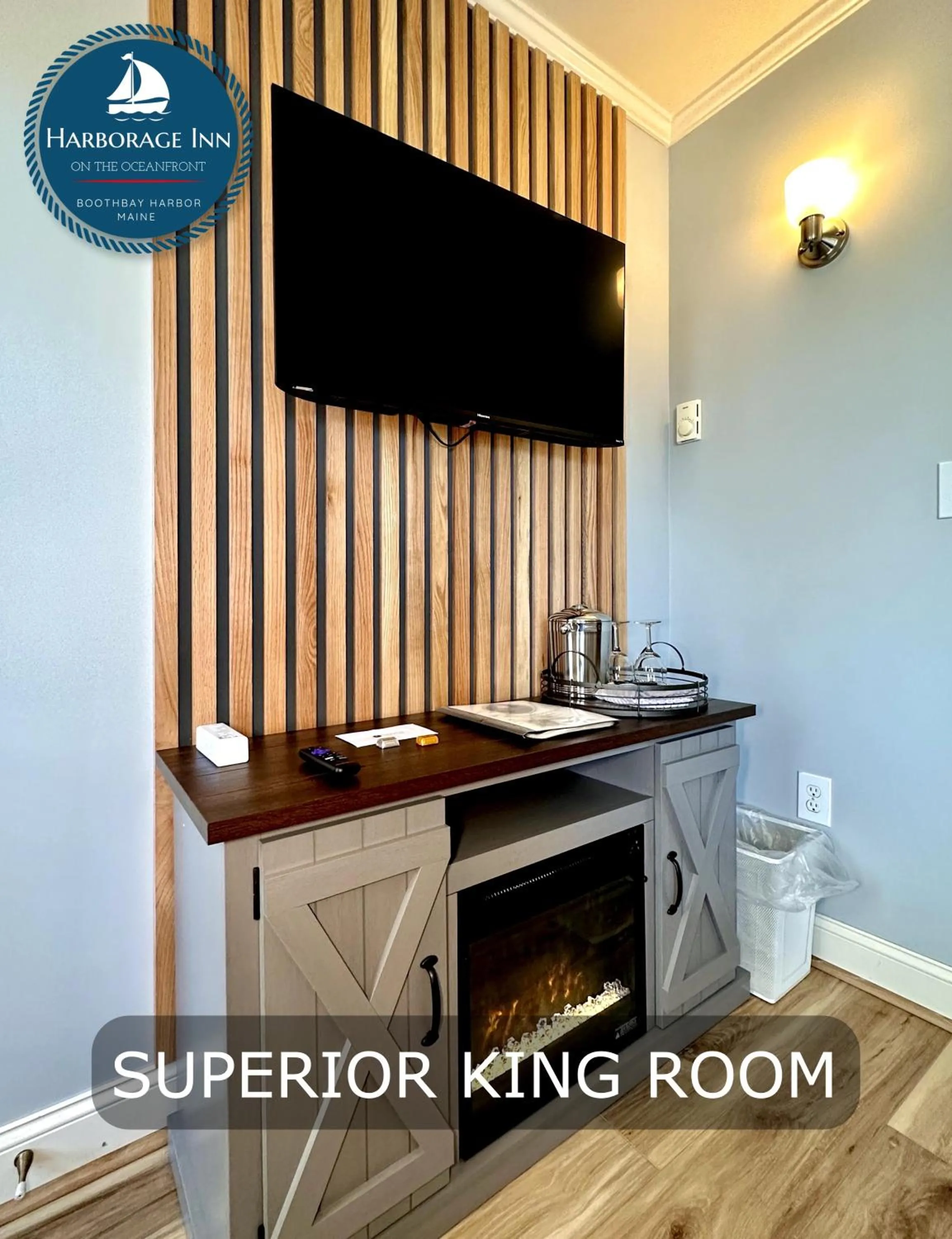 TV and multimedia in Harborage Inn on the Oceanfront