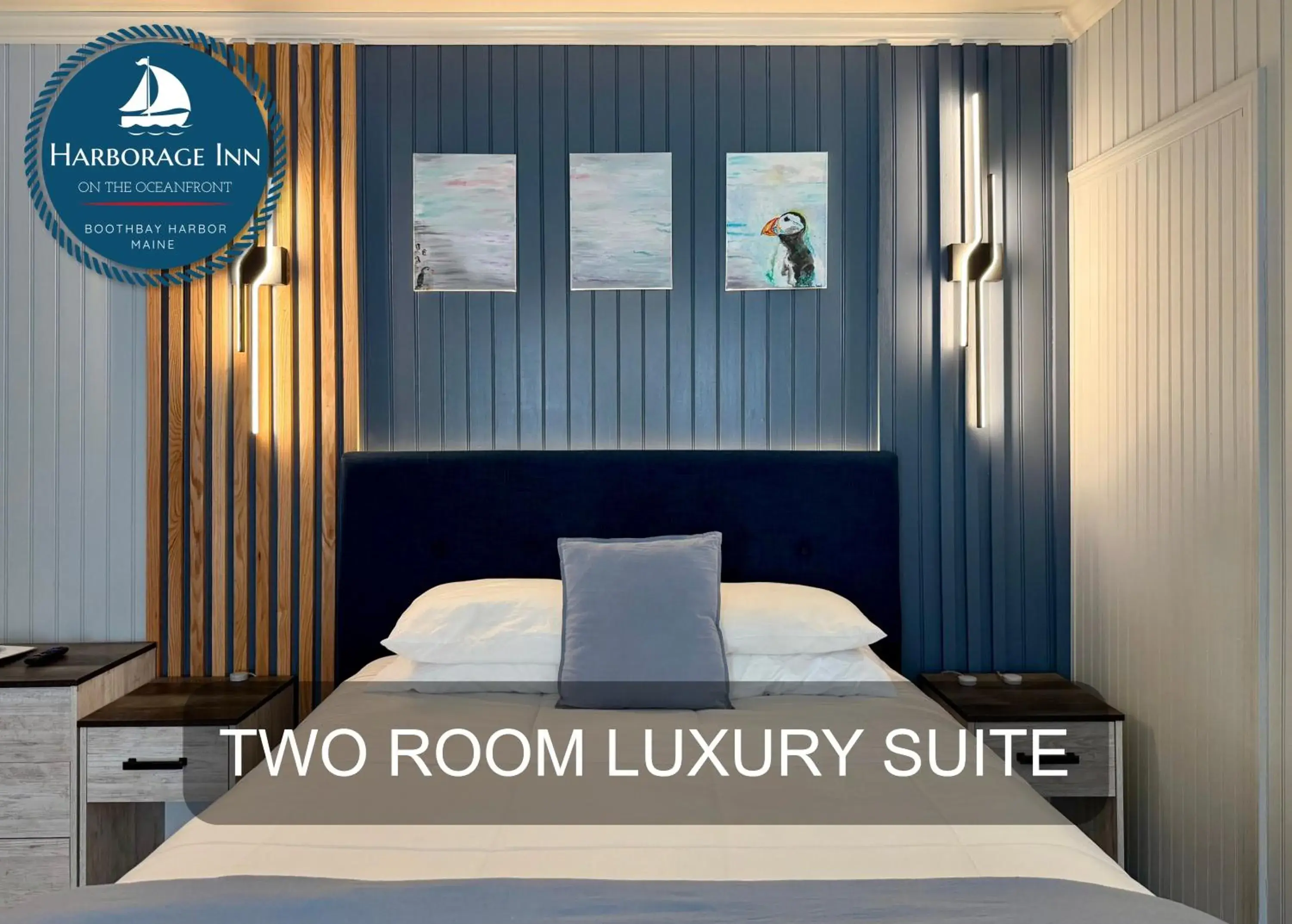 Two-Bedroom Luxury Suite with Balcony in Harborage Inn on the Oceanfront Two-Bedroom Luxury Suite with Balcony in Harborage Inn on the Oceanfront