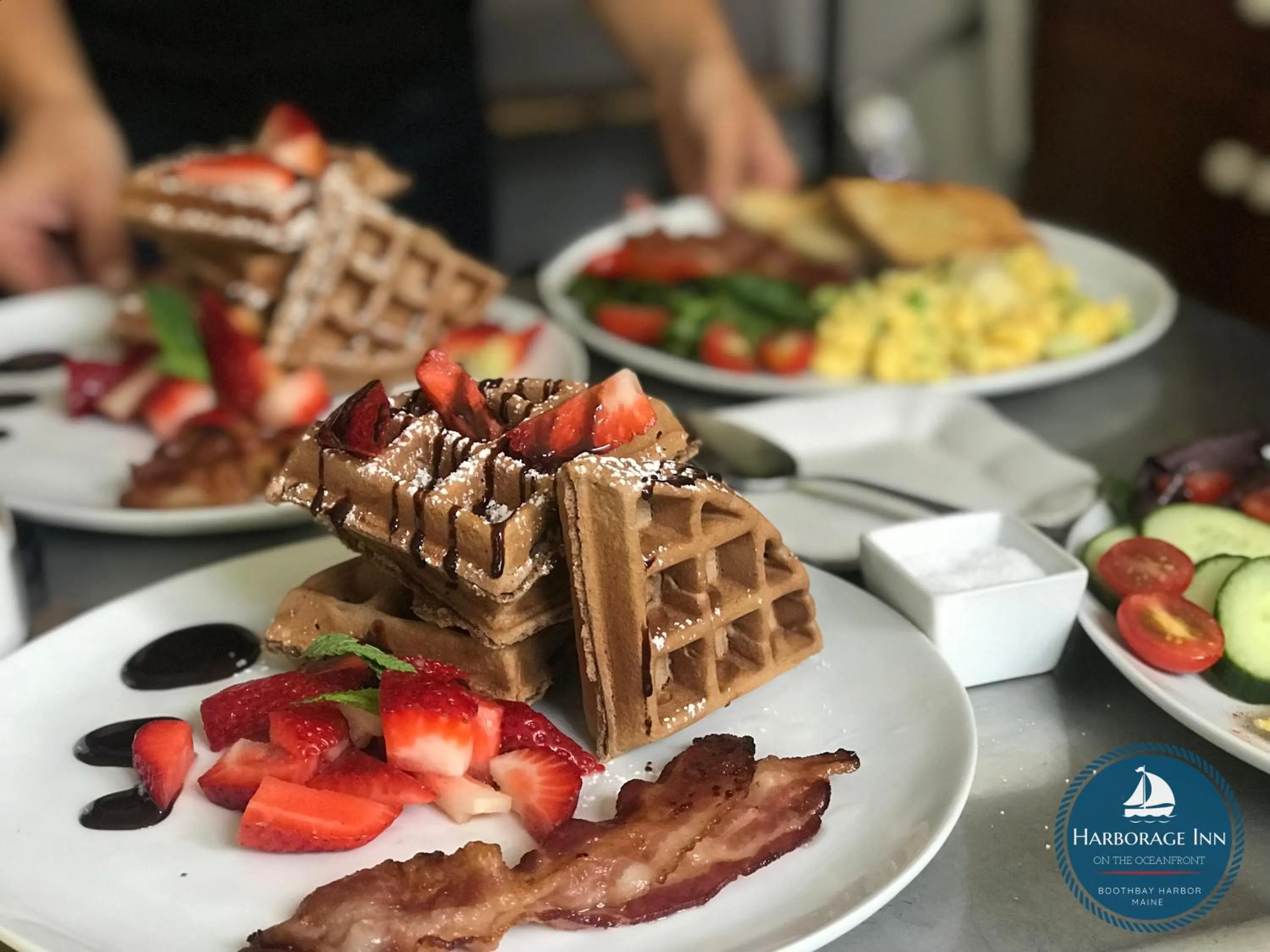 Food and drinks in Harborage Inn on the Oceanfront