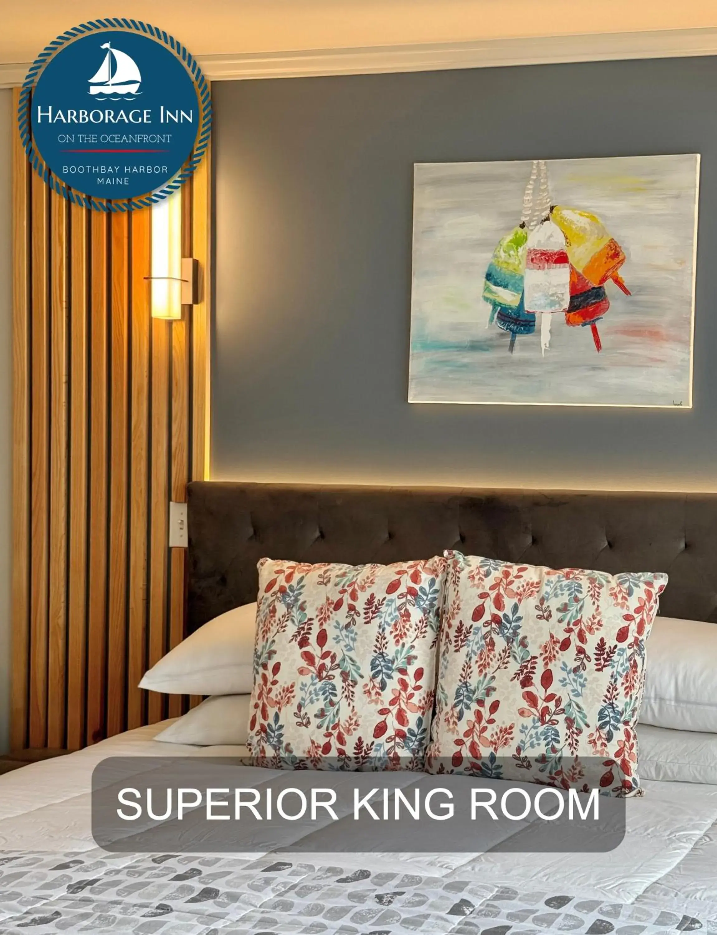 Superior King Room in Harborage Inn on the Oceanfront Superior King Room in Harborage Inn on the Oceanfront