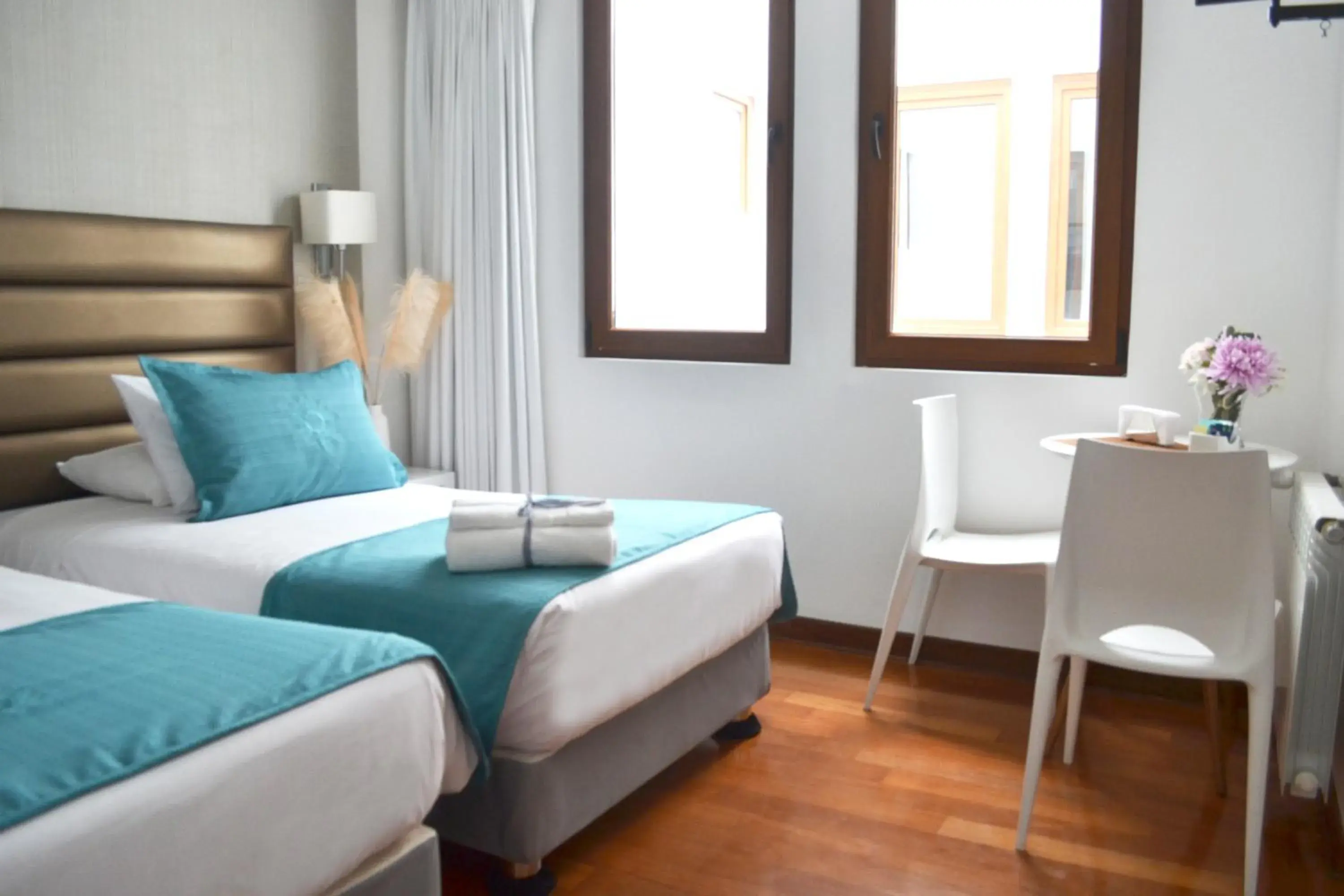 Twin Room in Katari Apart Hotel at Qorikancha Twin Room in Katari Apart Hotel at Qorikancha
