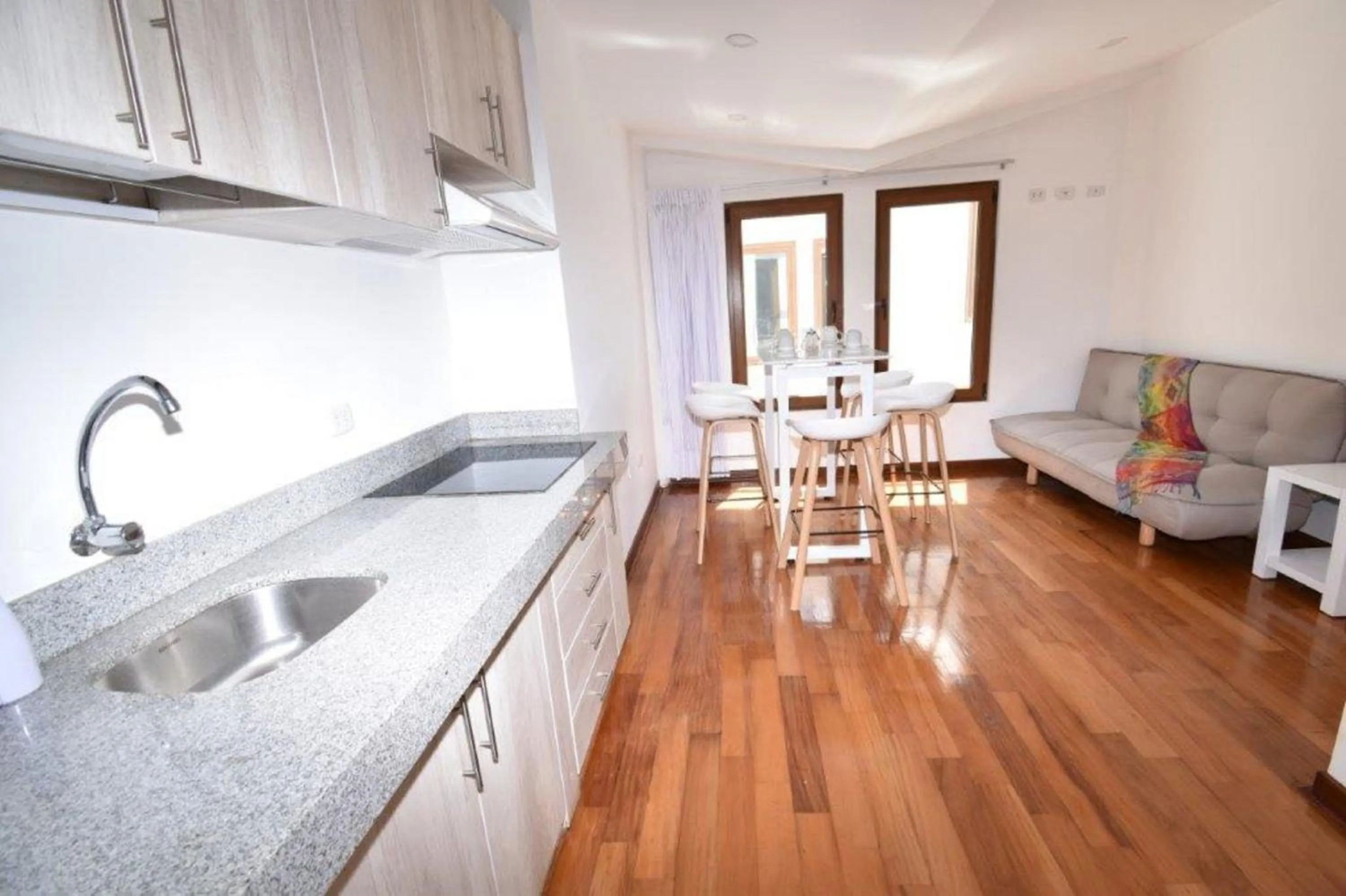 Kitchen or kitchenette in Katari Apart Hotel at Qorikancha