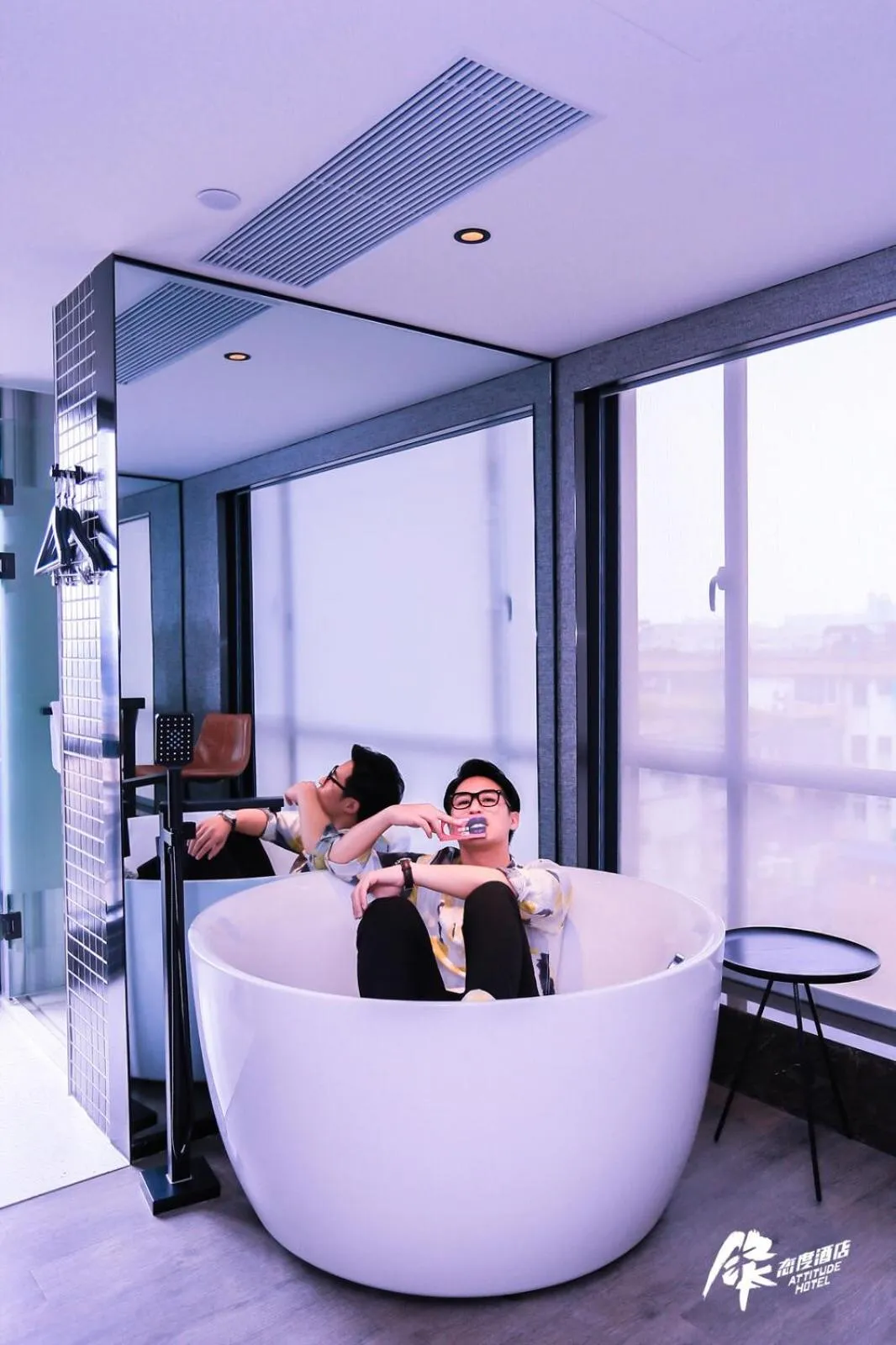 Bed in Fenk Attitude Hotel Guangzhou Railway Station