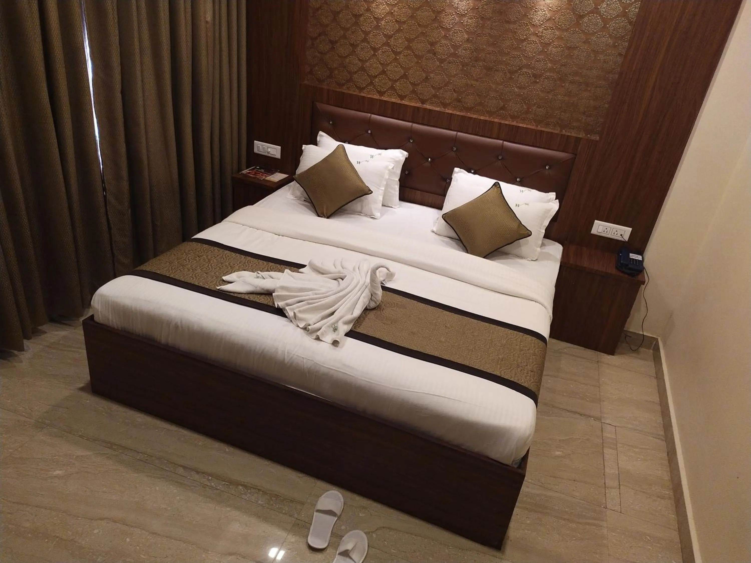 Bed in Hotel White Boutique