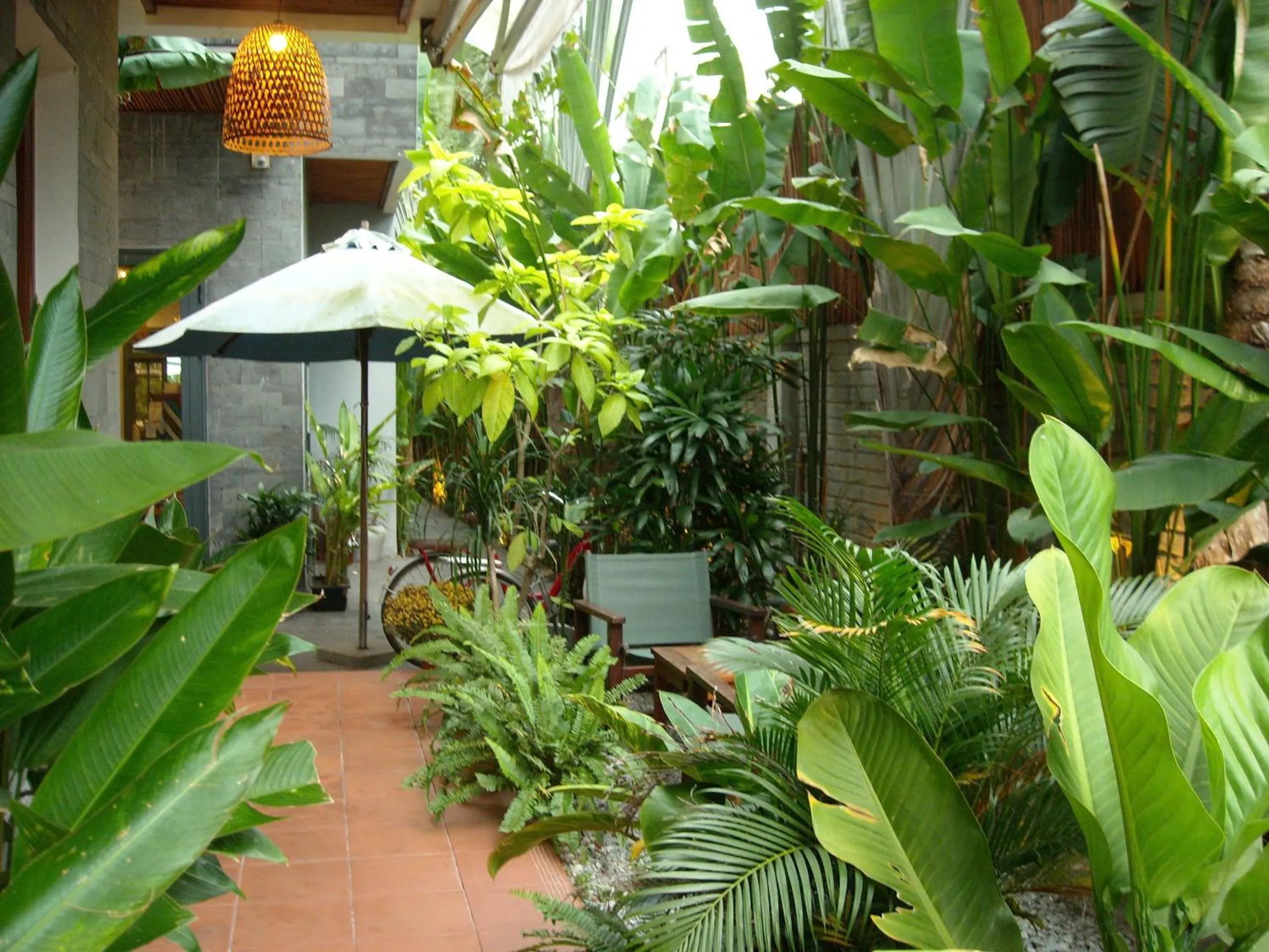 Natural landscape in Tropical Home Villa