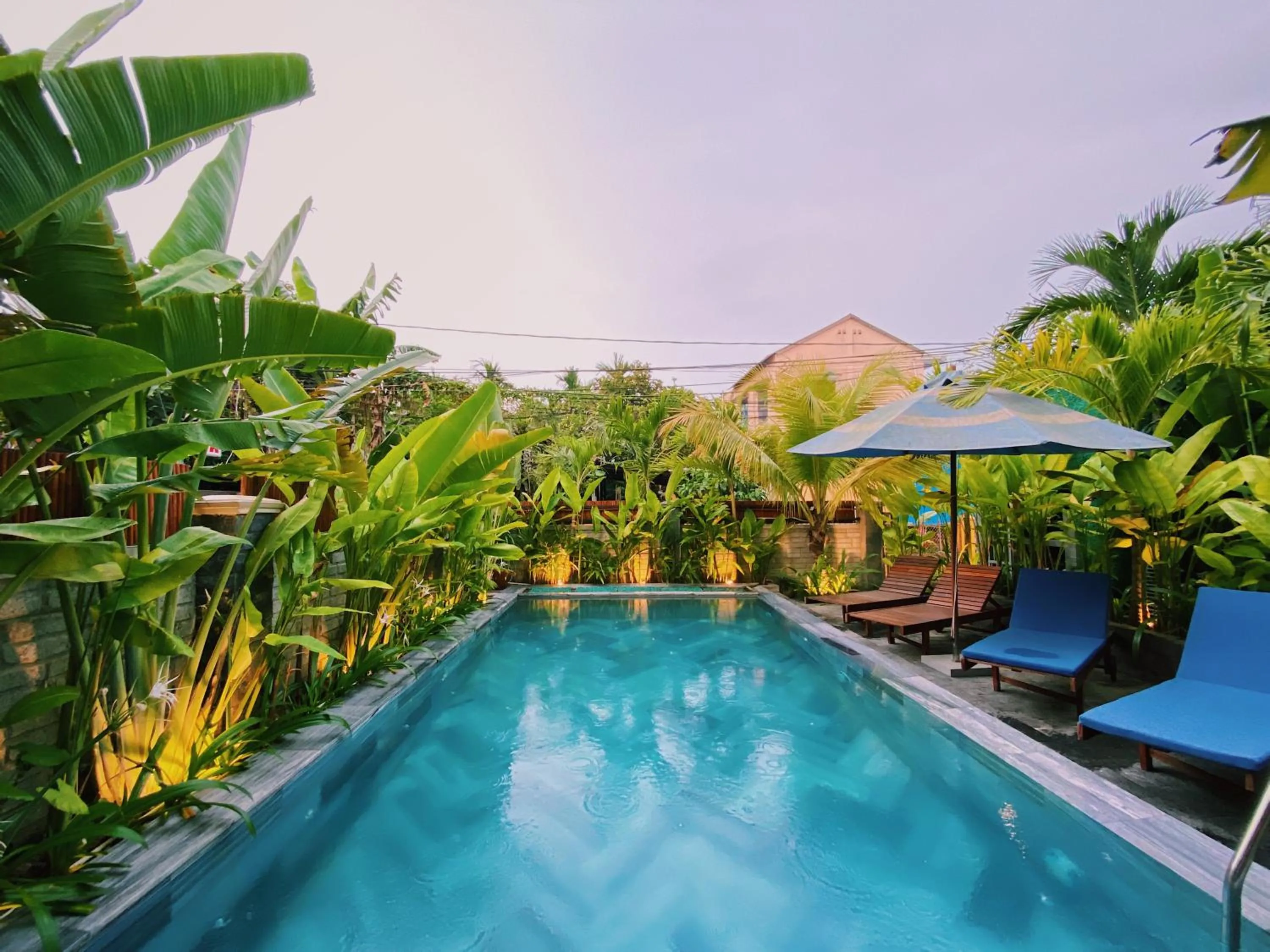 Pool view in Tropical Home Villa