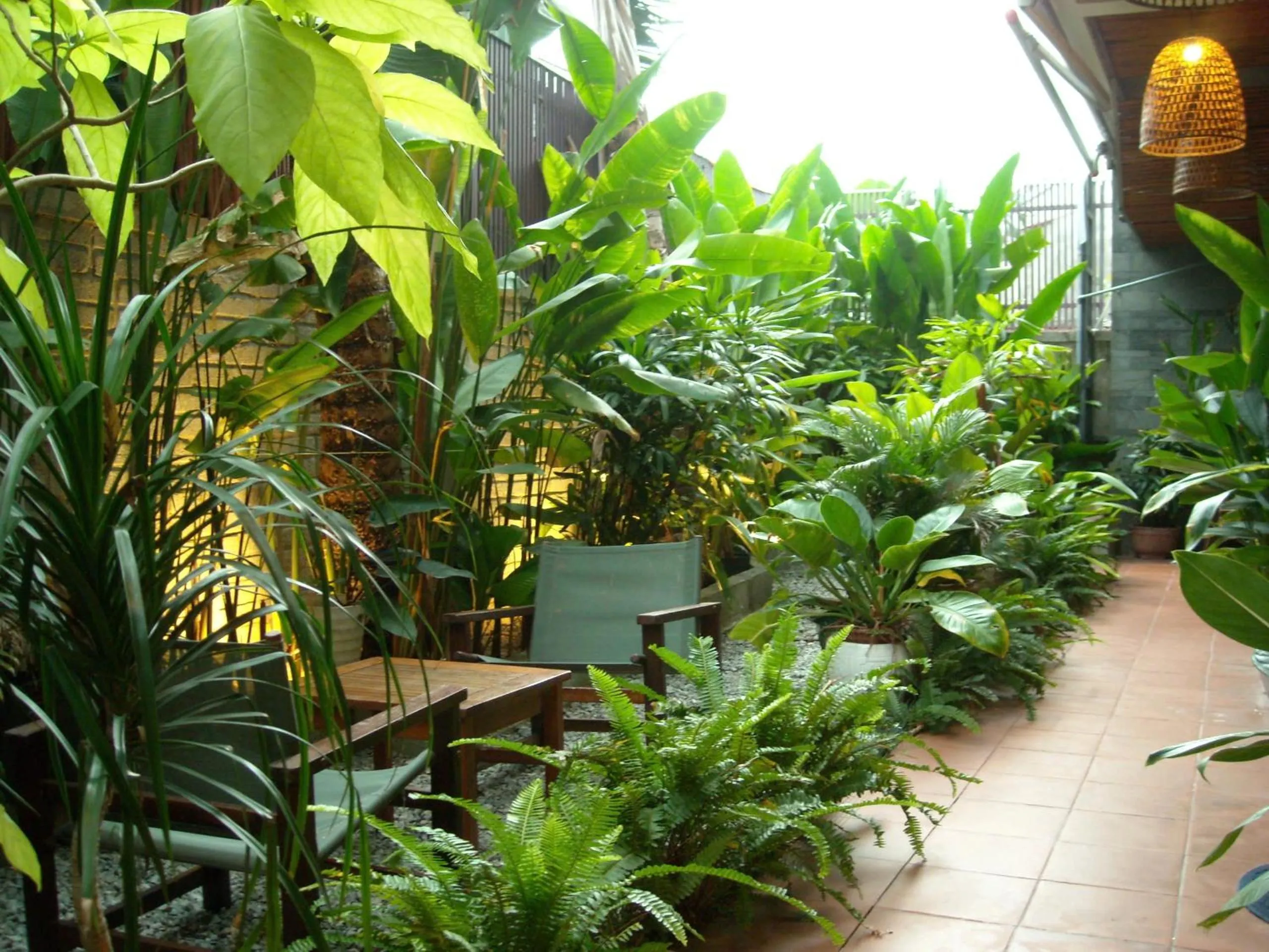 Natural landscape in Tropical Home Villa