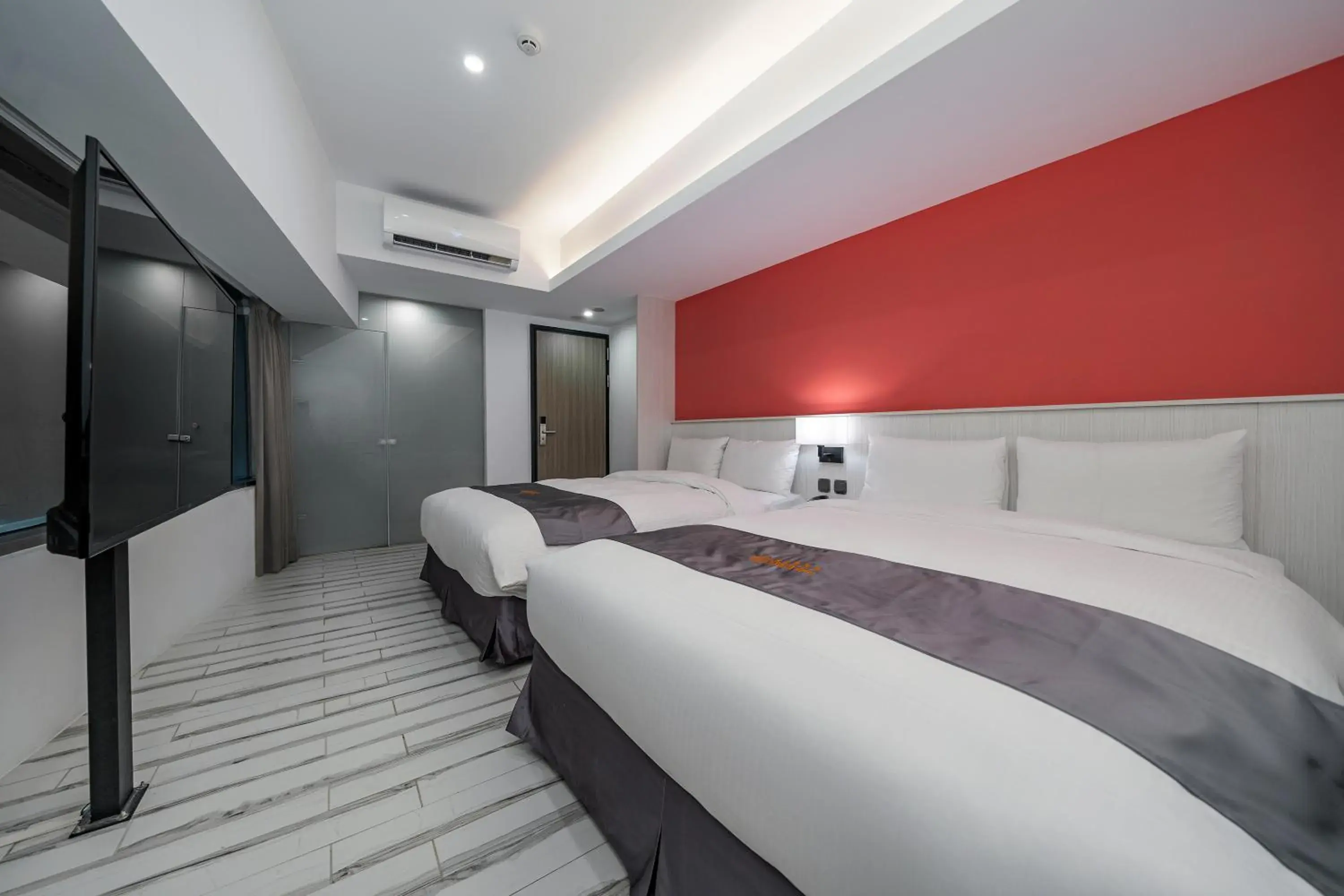 Bed in JIASHITE HOTEL Bed in JIASHITE HOTEL